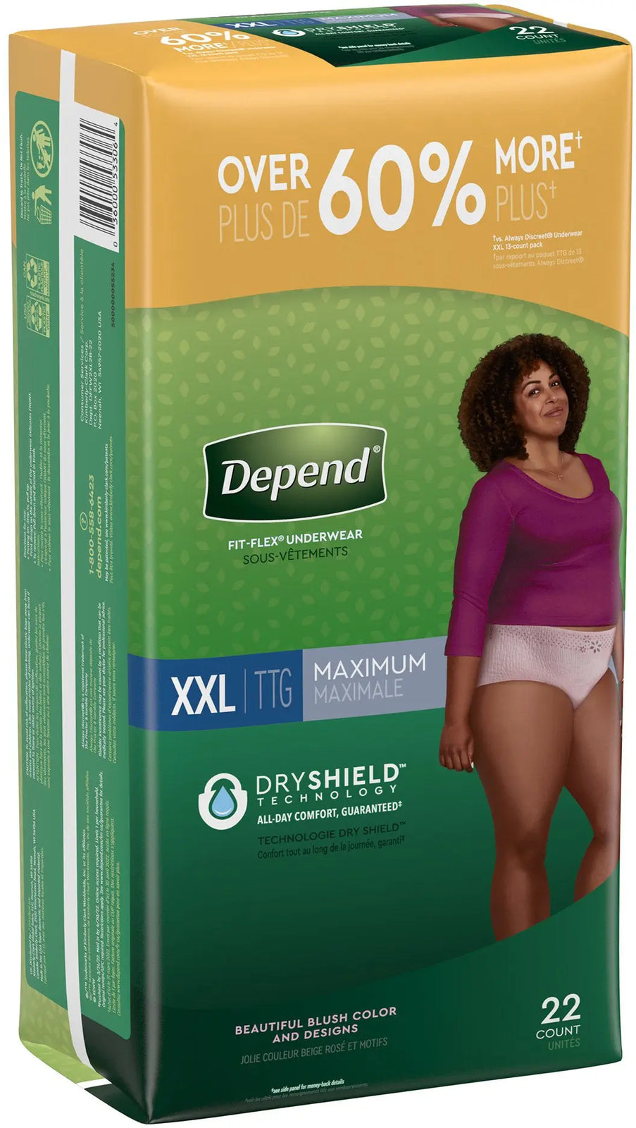 Depend FIT-FLEX Female Adult Absorbent Underwear