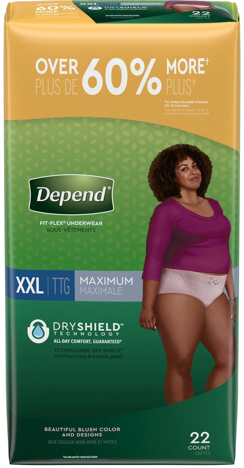 Depend FIT-FLEX Female Adult Absorbent Underwear