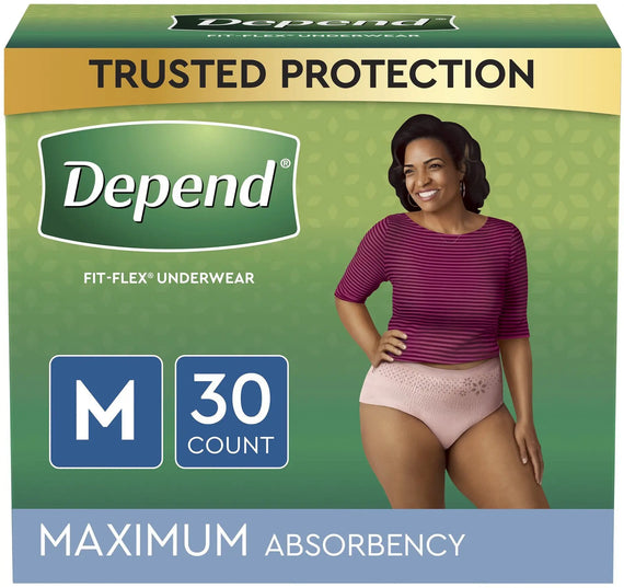 Depend FIT-FLEX Female Adult Absorbent Underwear