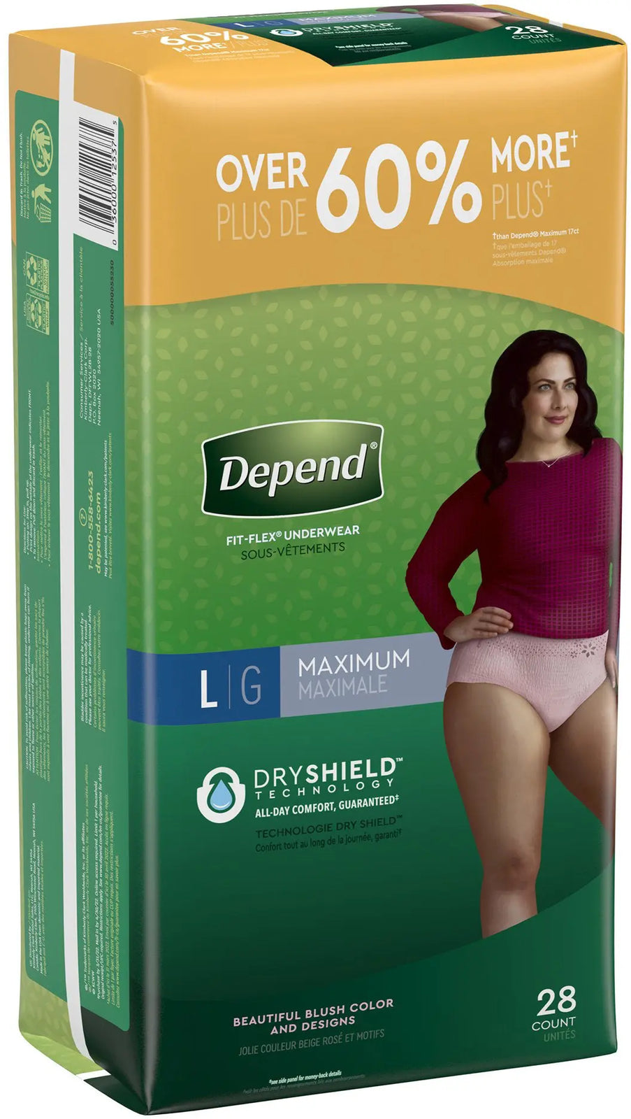 Depend FIT-FLEX Female Adult Absorbent Underwear