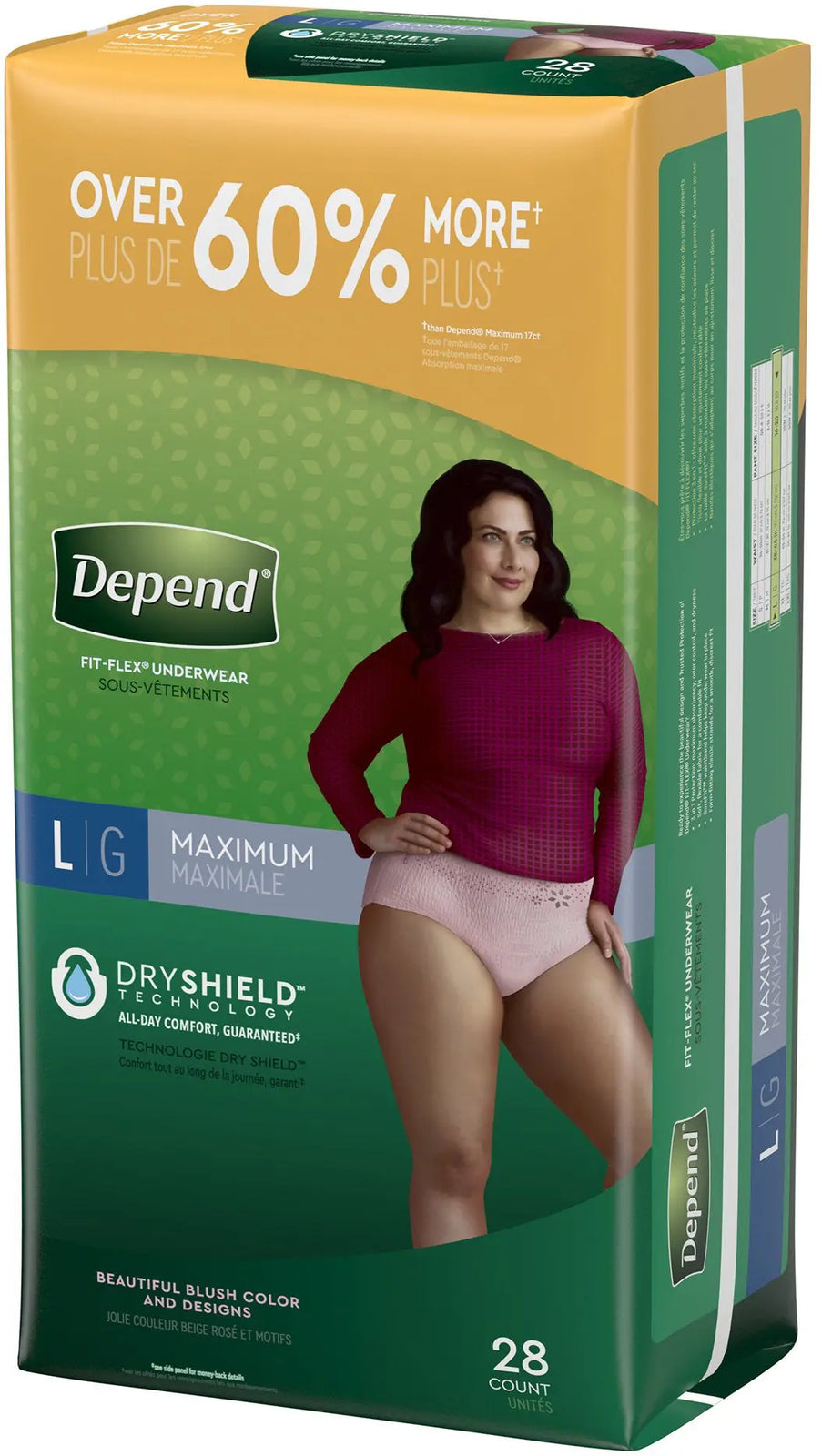 Depend FIT-FLEX Female Adult Absorbent Underwear