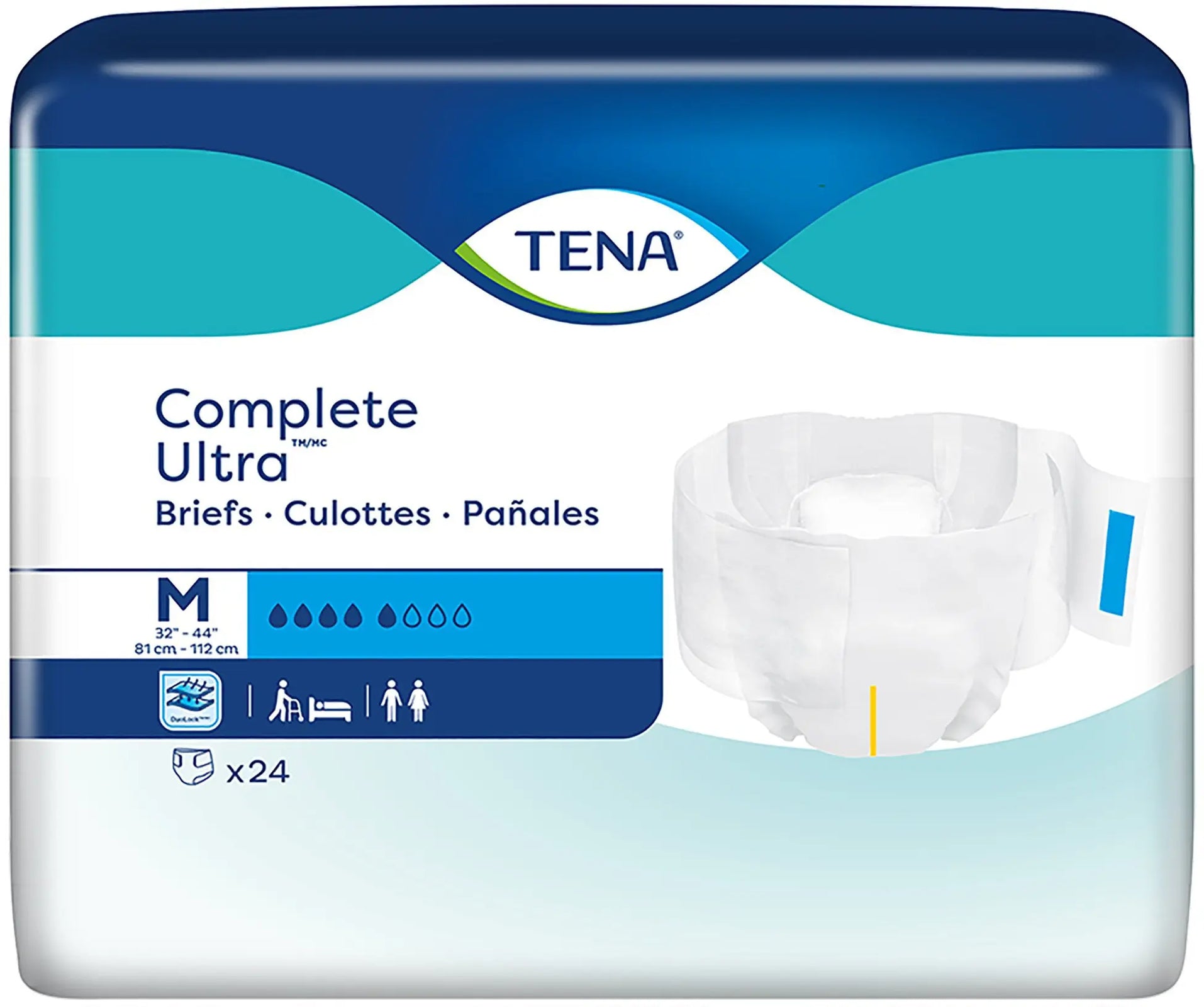 TENA Complete Ultra Unisex Adult Incontinence Brief