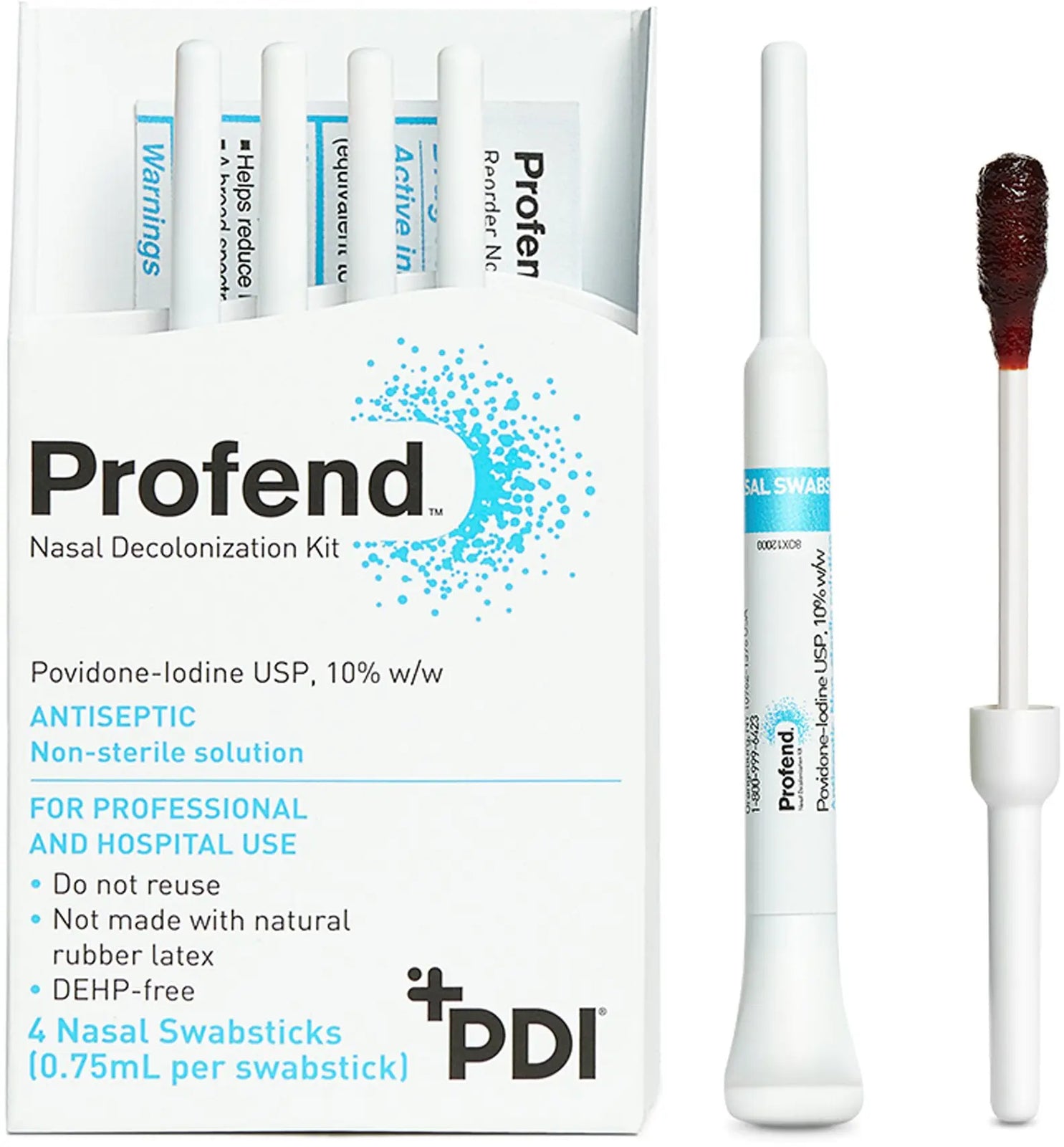 Profend Impregnated Nasal Swabstick Kit