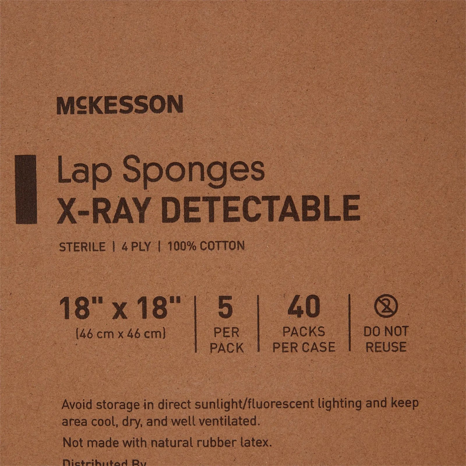 McKesson Surgical Laparotomy Sponge