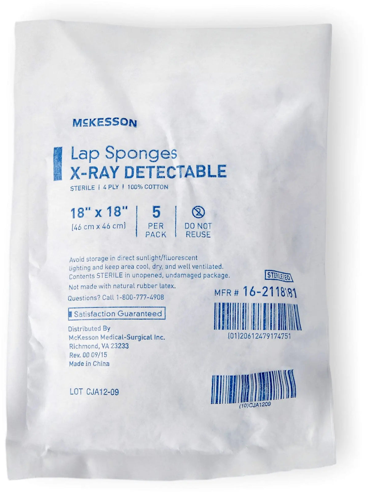 McKesson Surgical Laparotomy Sponge