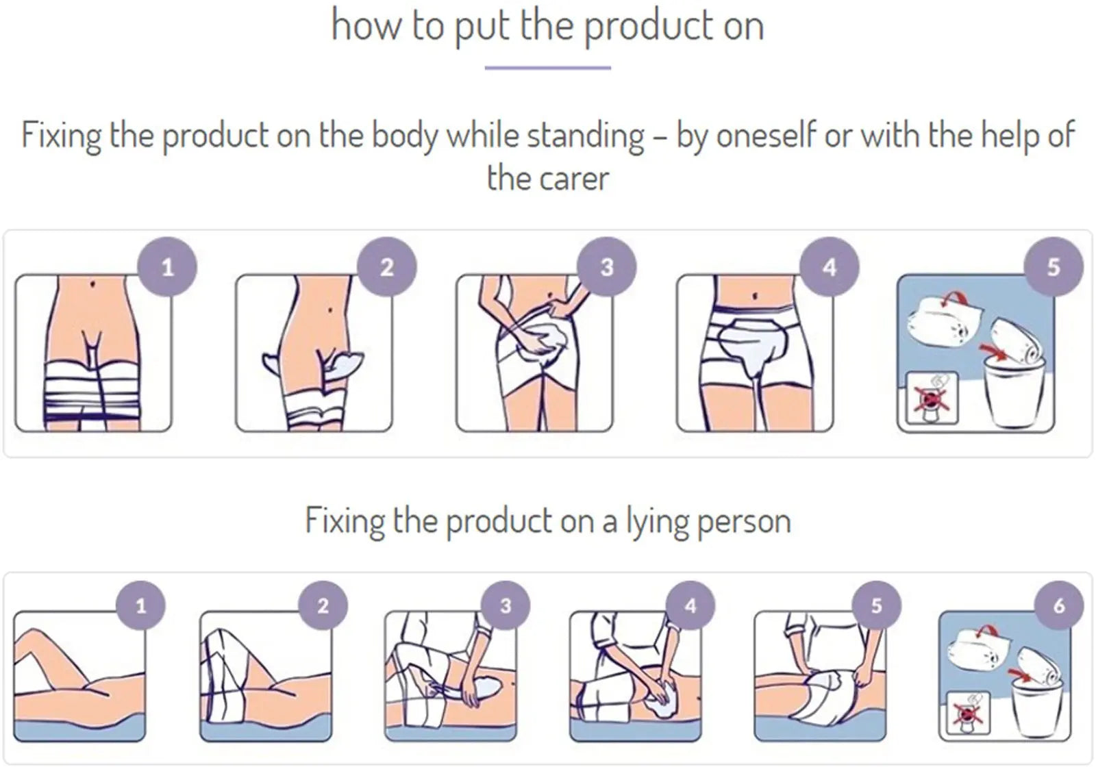 Seni Shaped Day Pads Incontinence Liner