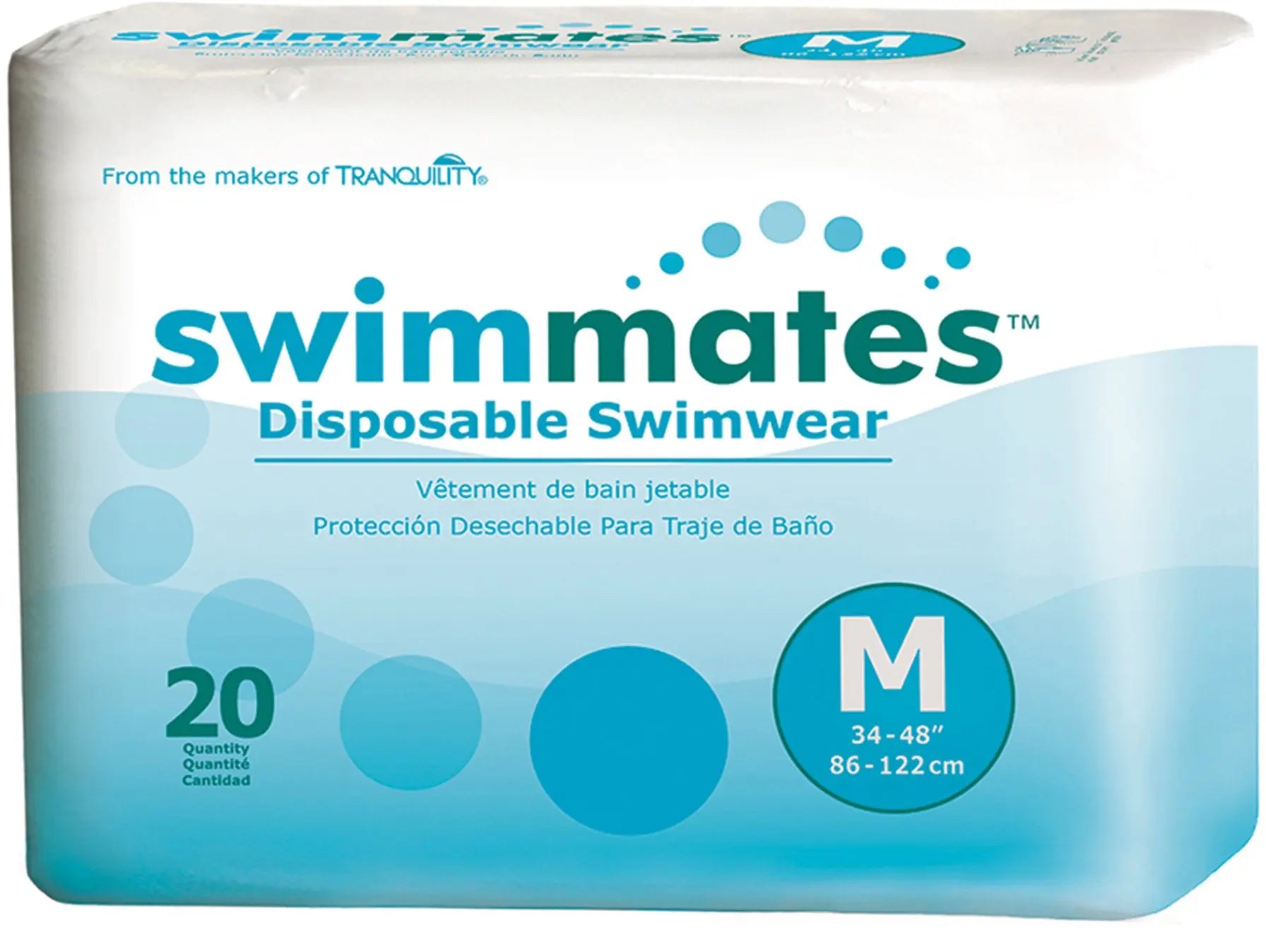 Swimmates Unisex Adult Bowel Containment Swim Brief