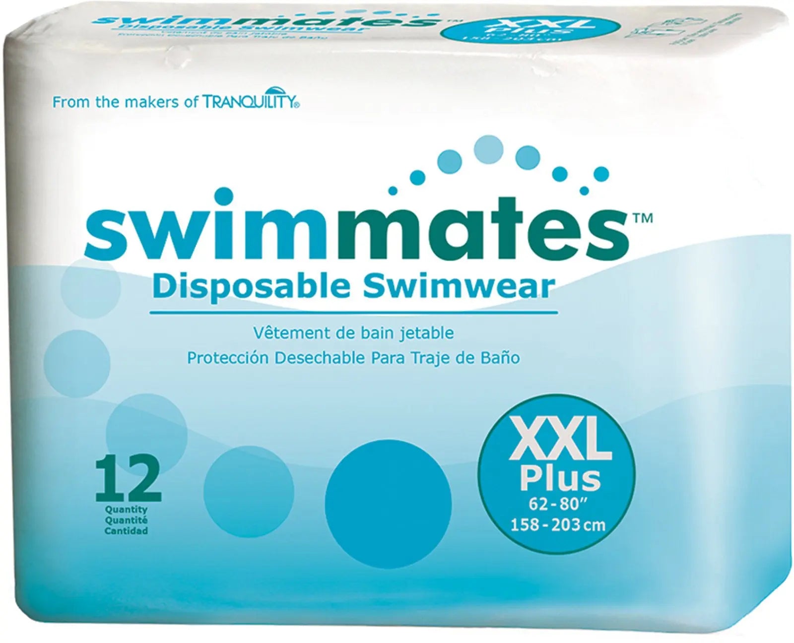 Swimmates Unisex Adult Bowel Containment Swim Brief