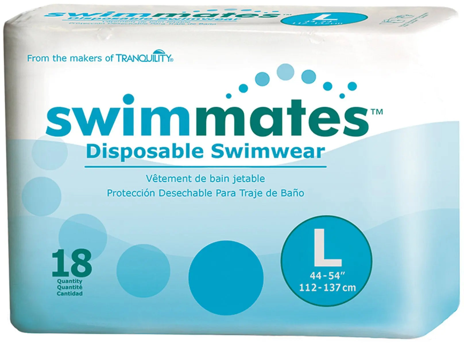 Swimmates Unisex Adult Bowel Containment Swim Brief
