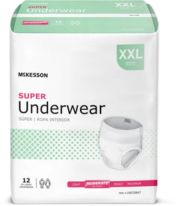 McKesson Unisex Adult Absorbent Underwear