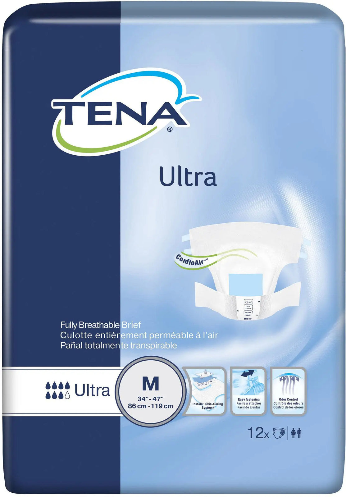 TENA Ultra Unisex Adult Incontinence Brief
