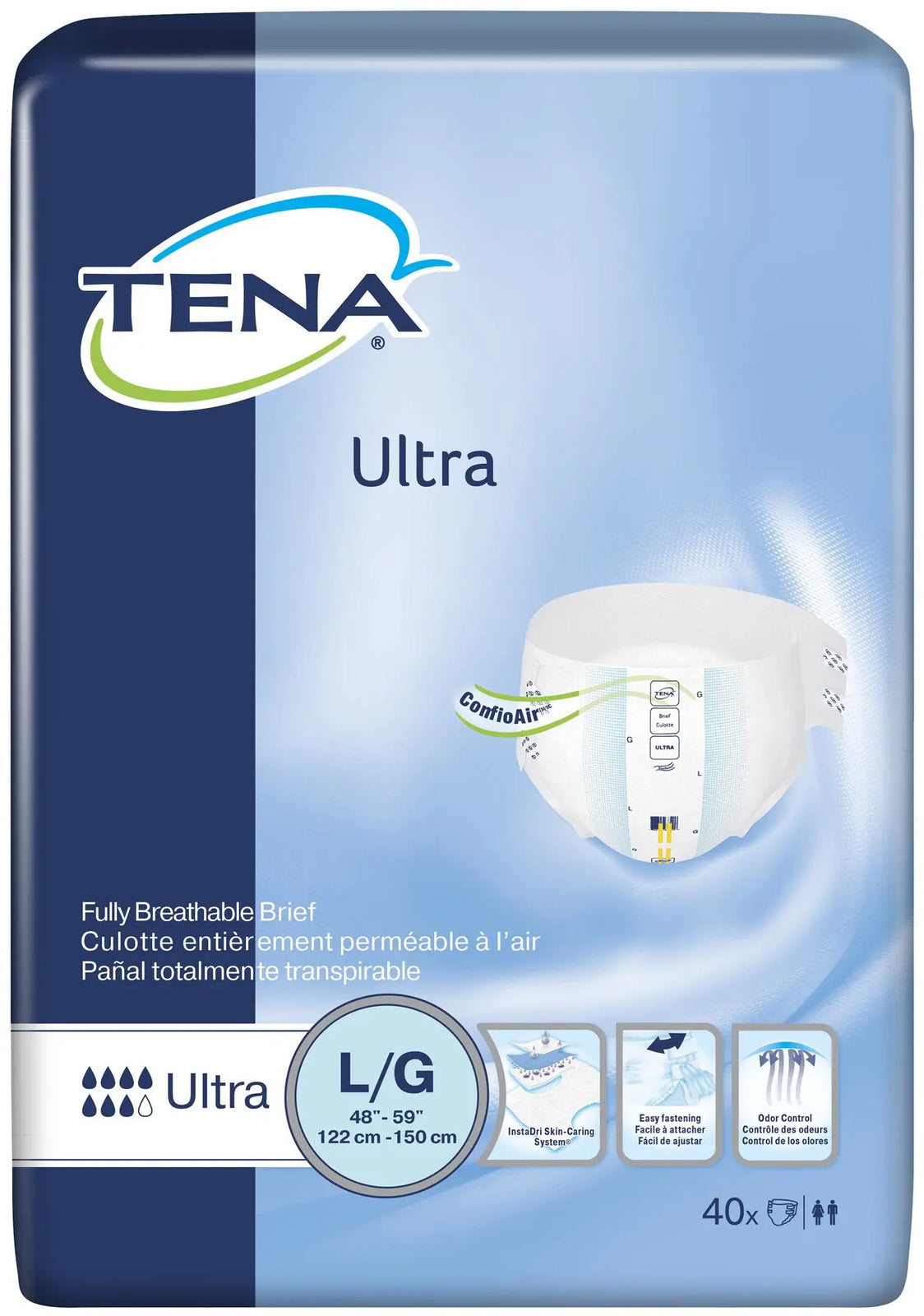TENA Ultra Unisex Adult Incontinence Brief