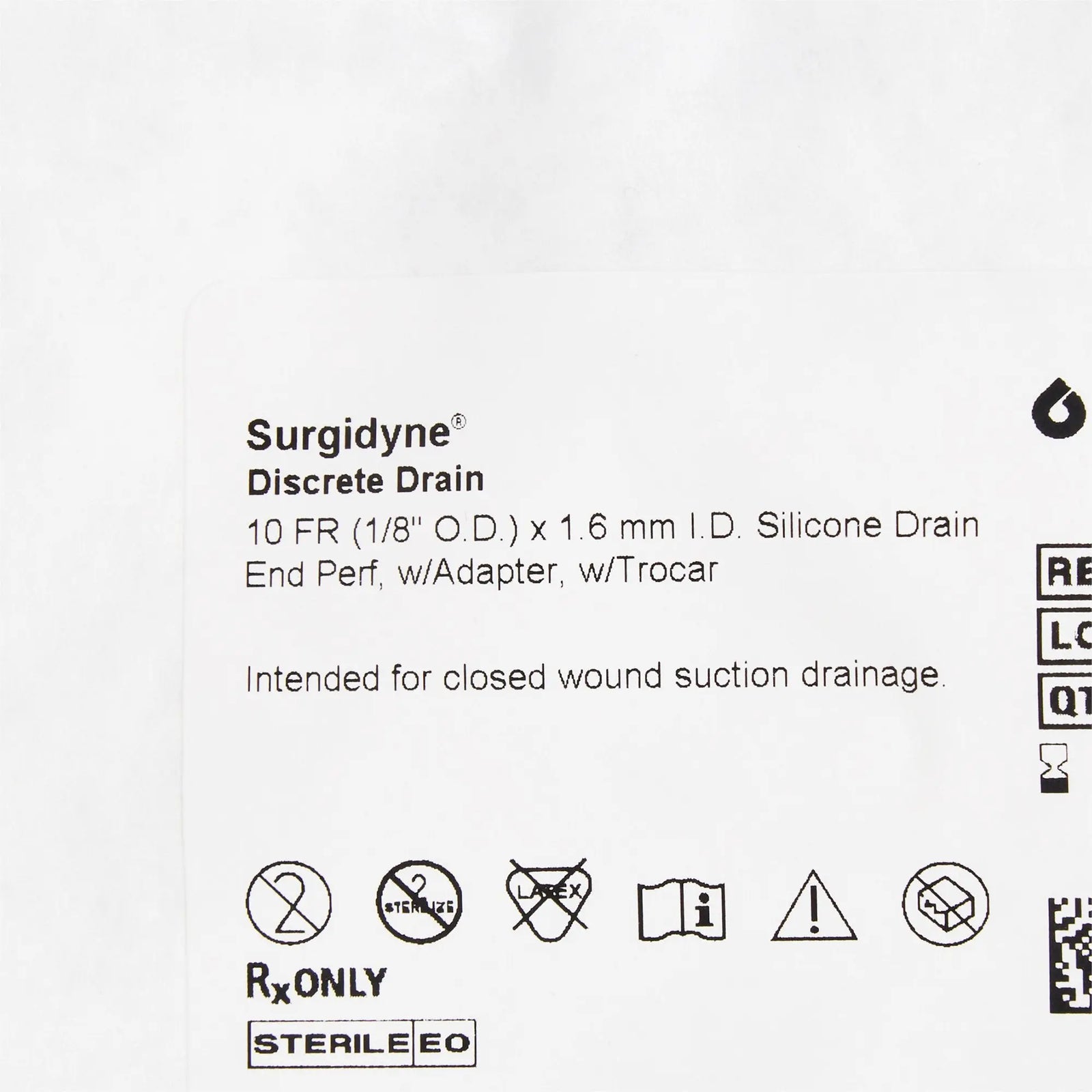 McKesson Wound Drain with Trocar