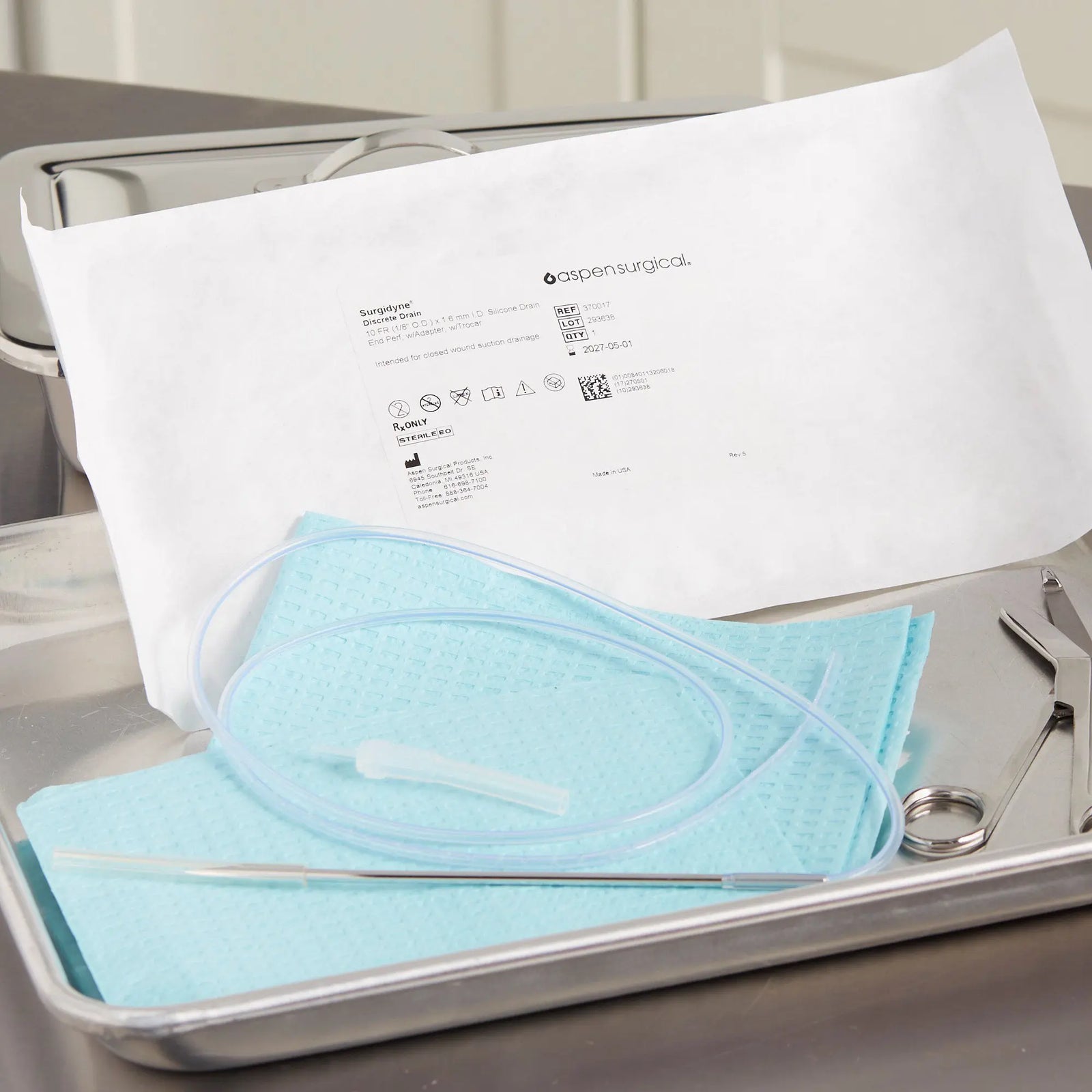 McKesson Wound Drain with Trocar