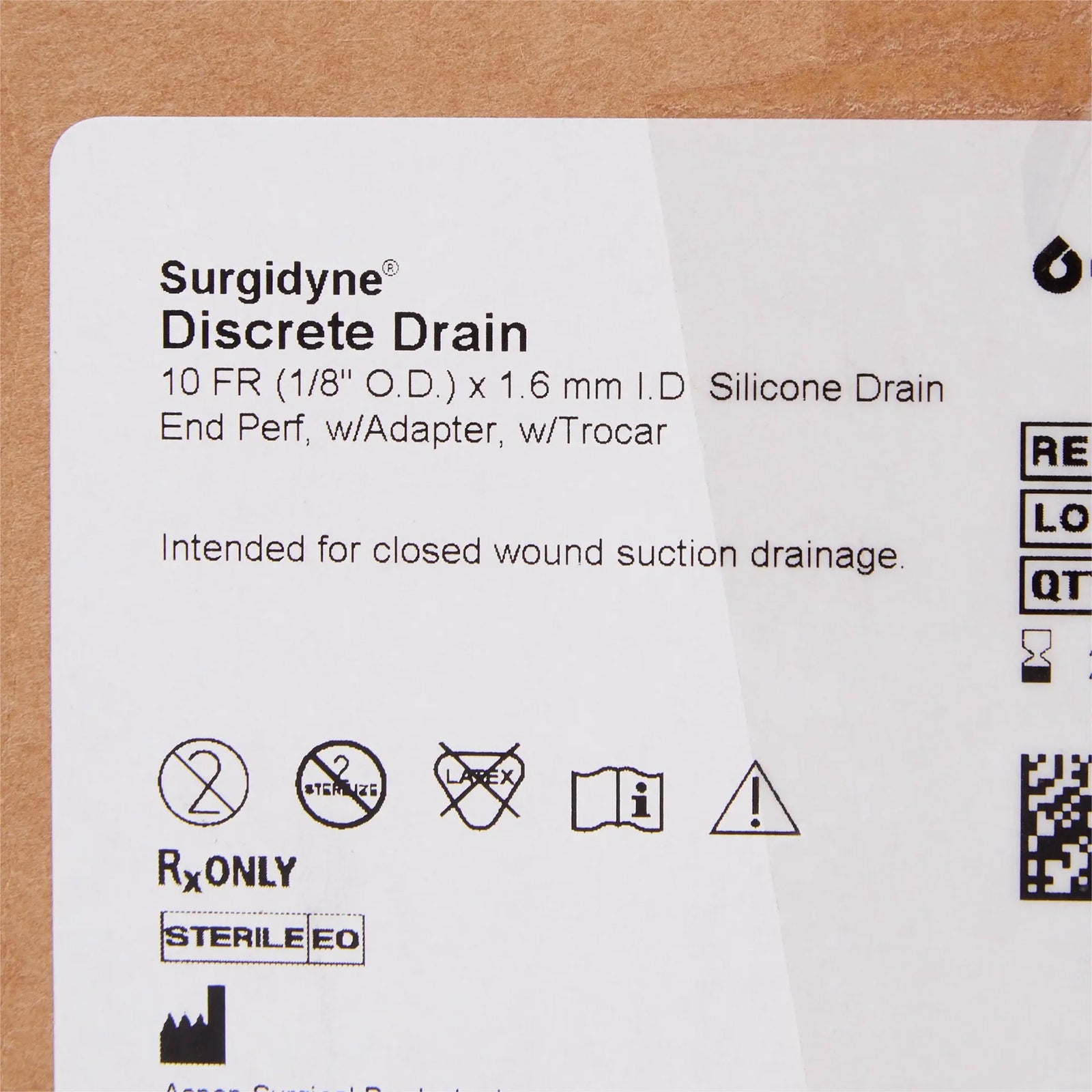 McKesson Wound Drain with Trocar