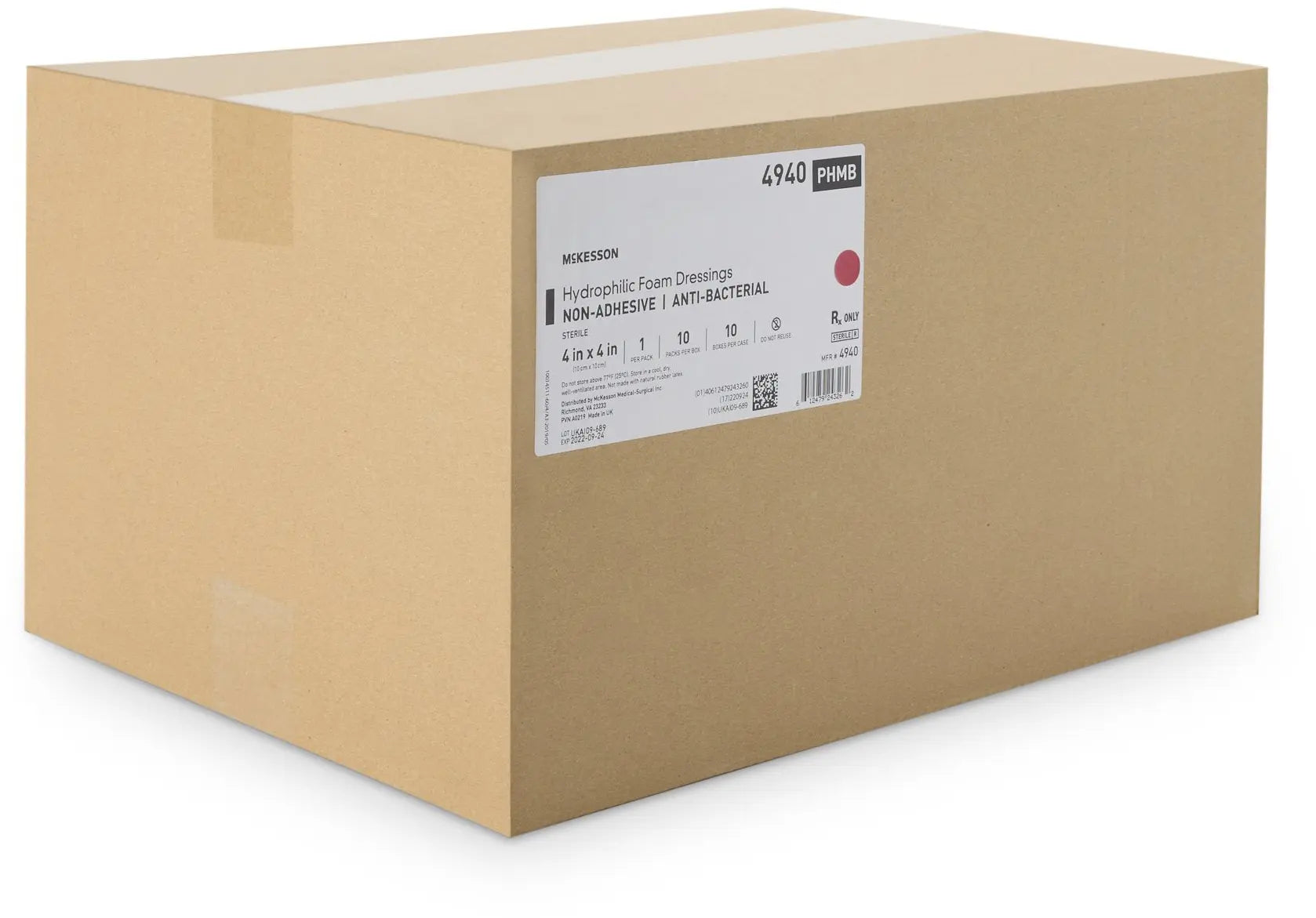 McKesson Antibacterial Foam Dressing