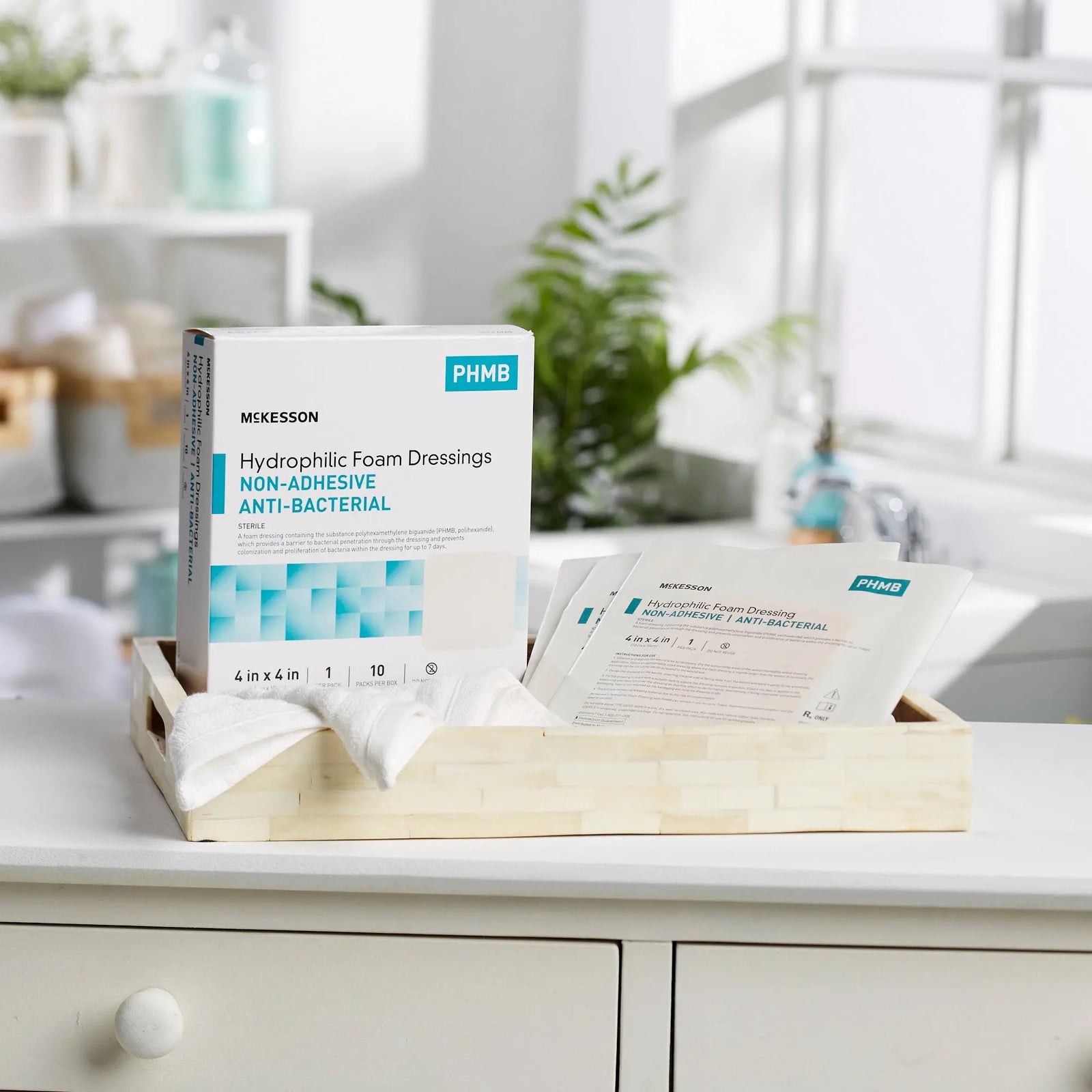 McKesson Antibacterial Foam Dressing