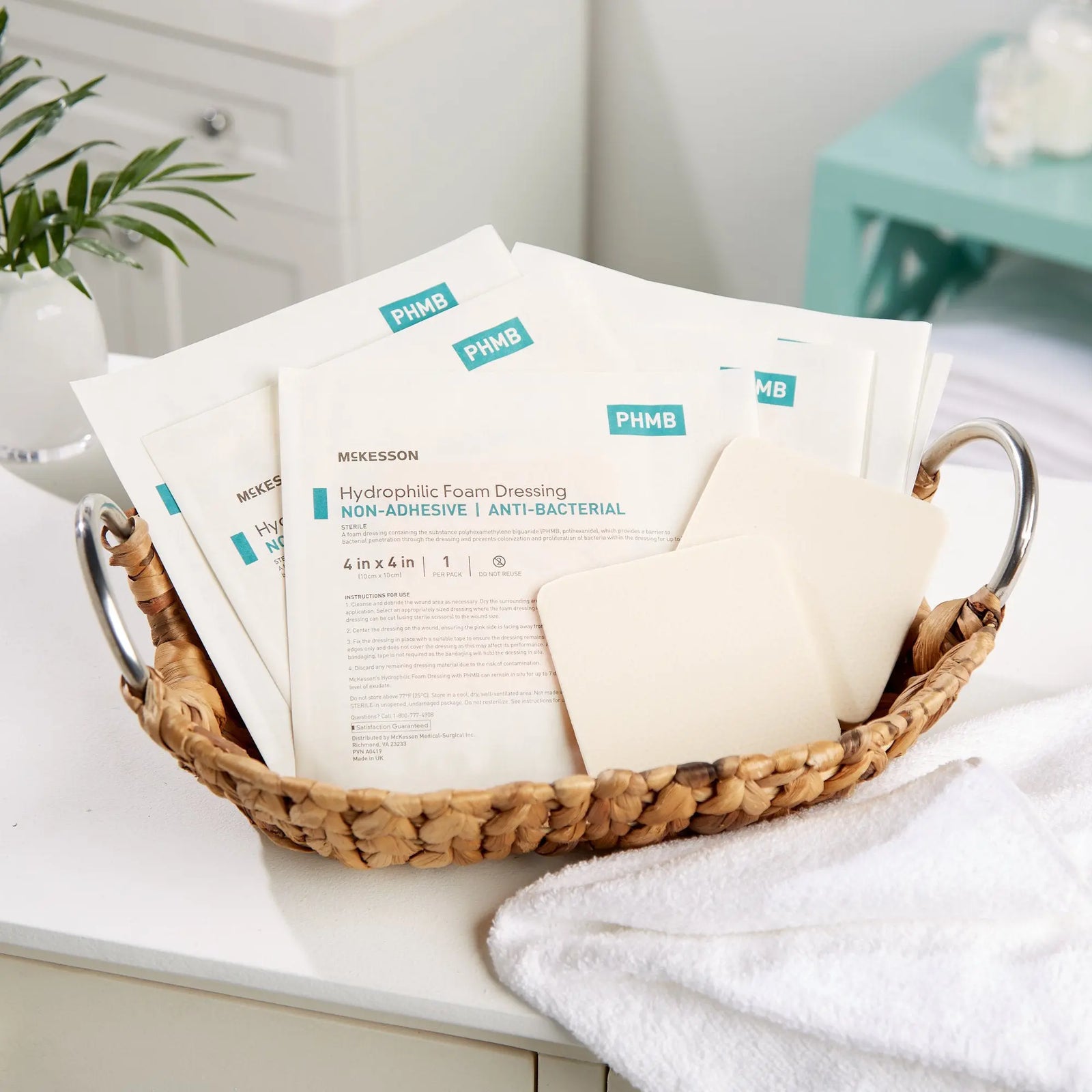 McKesson Antibacterial Foam Dressing