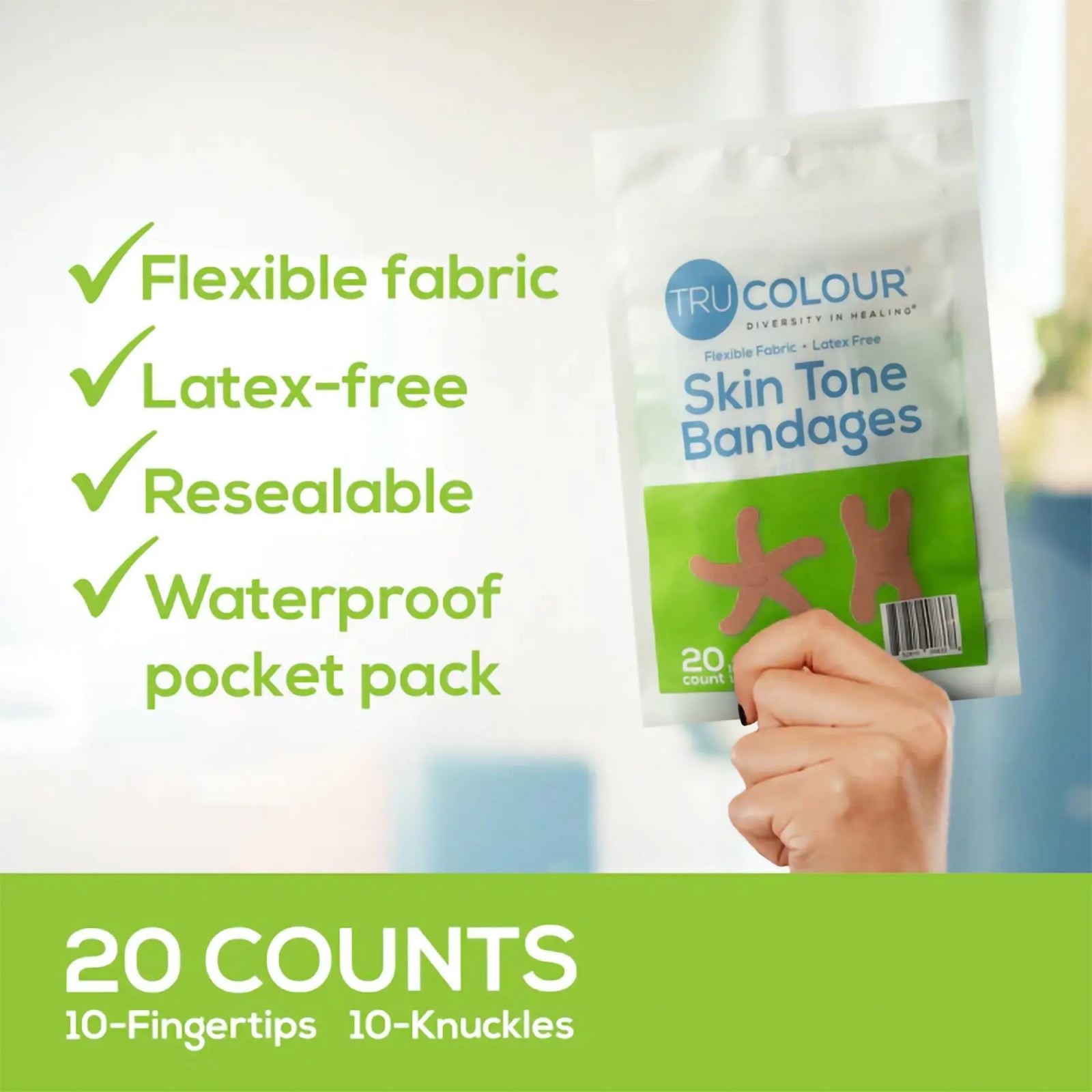 TruColour Brown Adhesive Strip