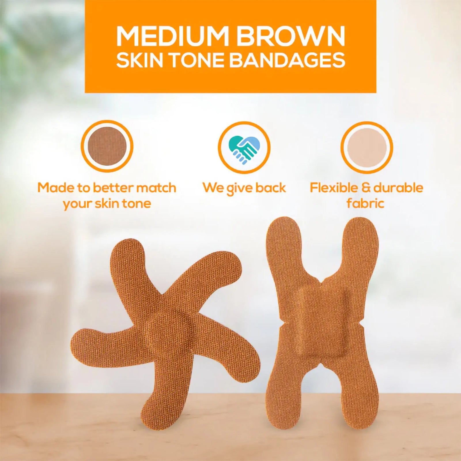 TruColour Brown Adhesive Strip