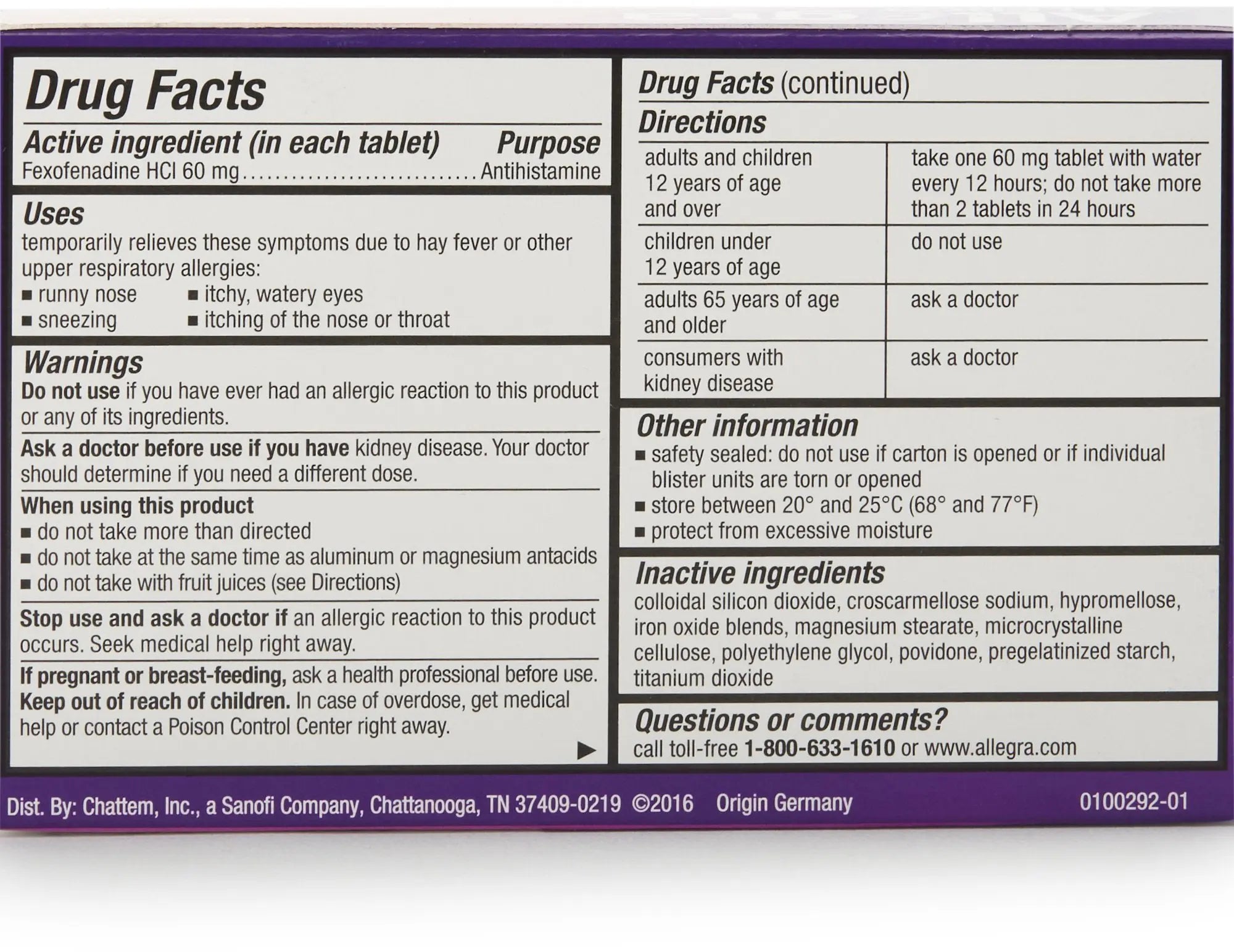 Allegra Allergy Relief