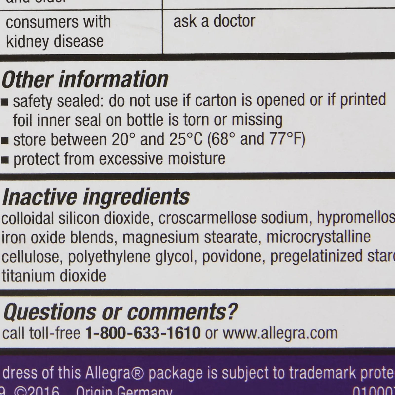 Allegra Allergy Relief