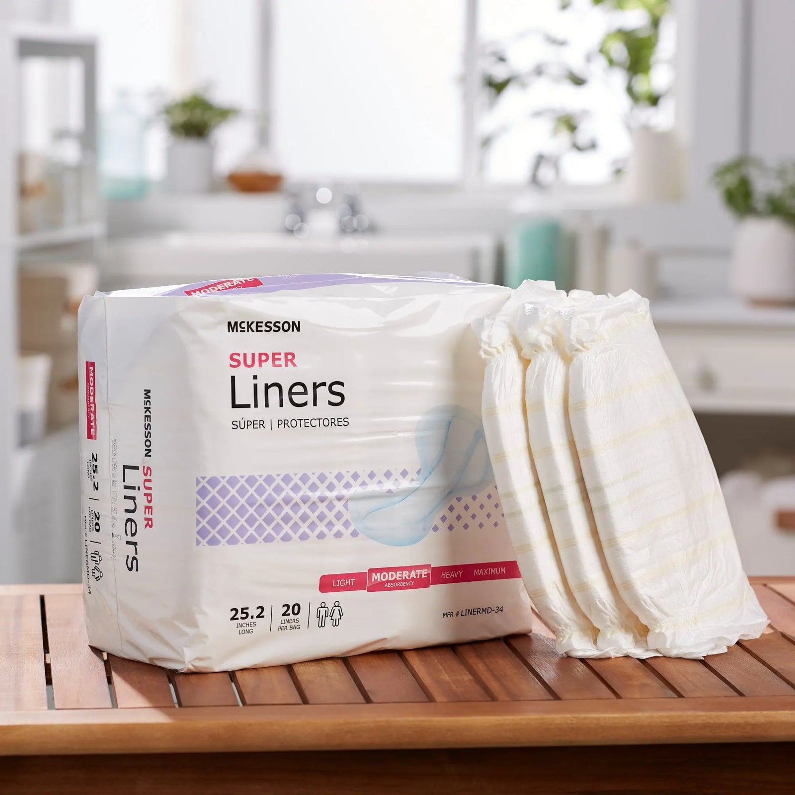 McKesson Super Incontinence Liner