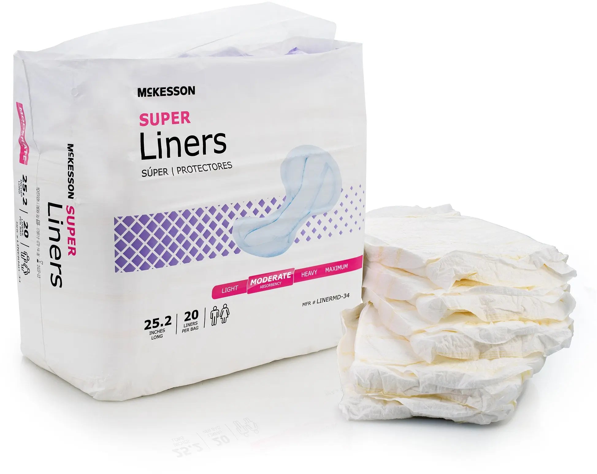 McKesson Super Incontinence Liner