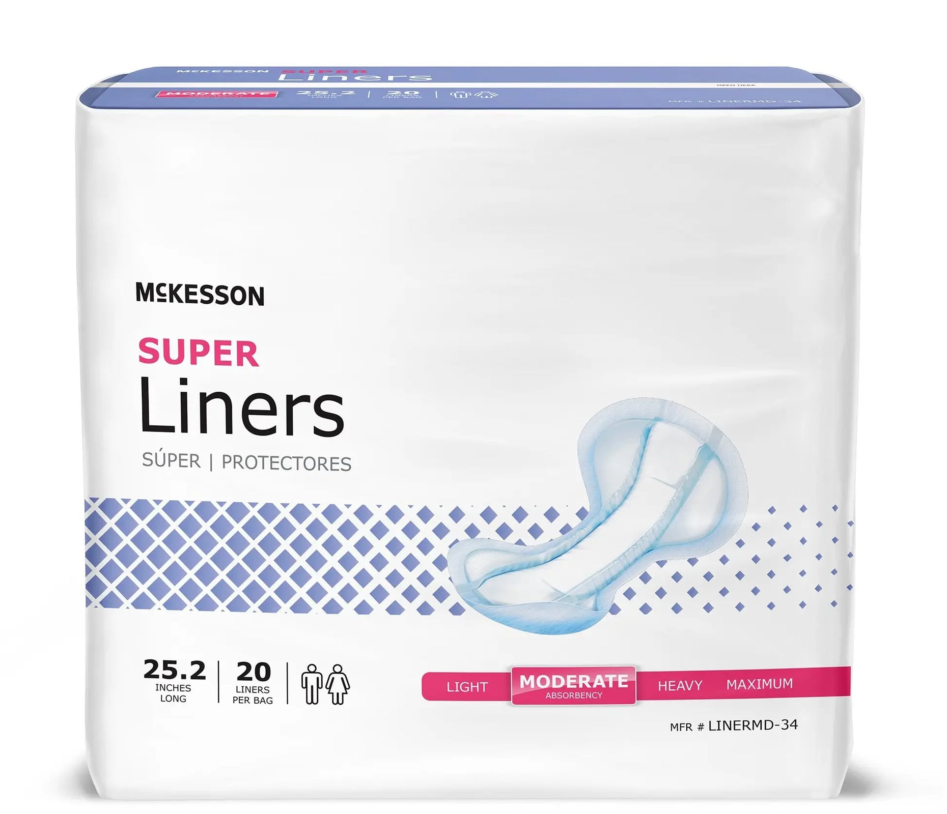 McKesson Super Incontinence Liner