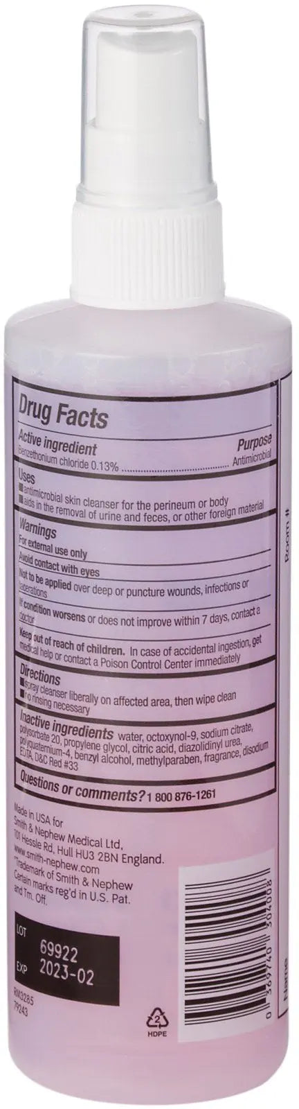 Secura Personal Antimicrobial Body Wash