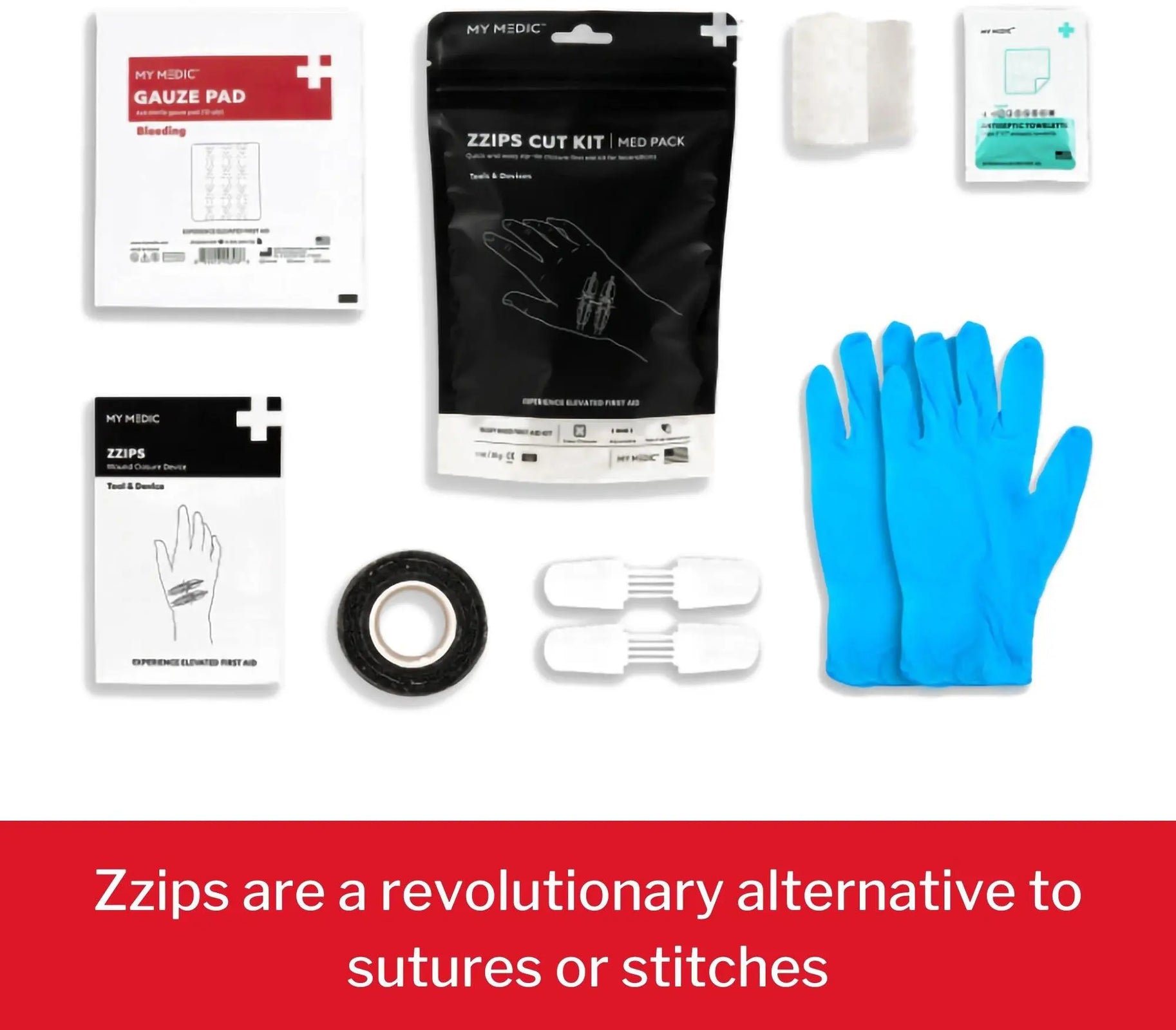 My Medic MED PACKS ZZIPS Cut Kit First Aid Kit