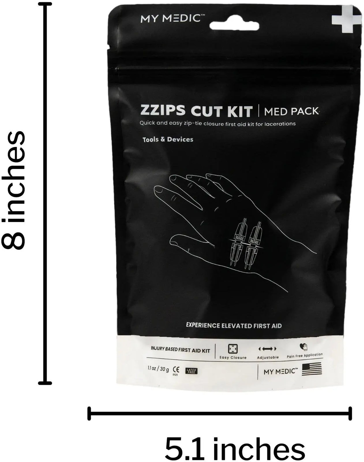 My Medic MED PACKS ZZIPS Cut Kit First Aid Kit