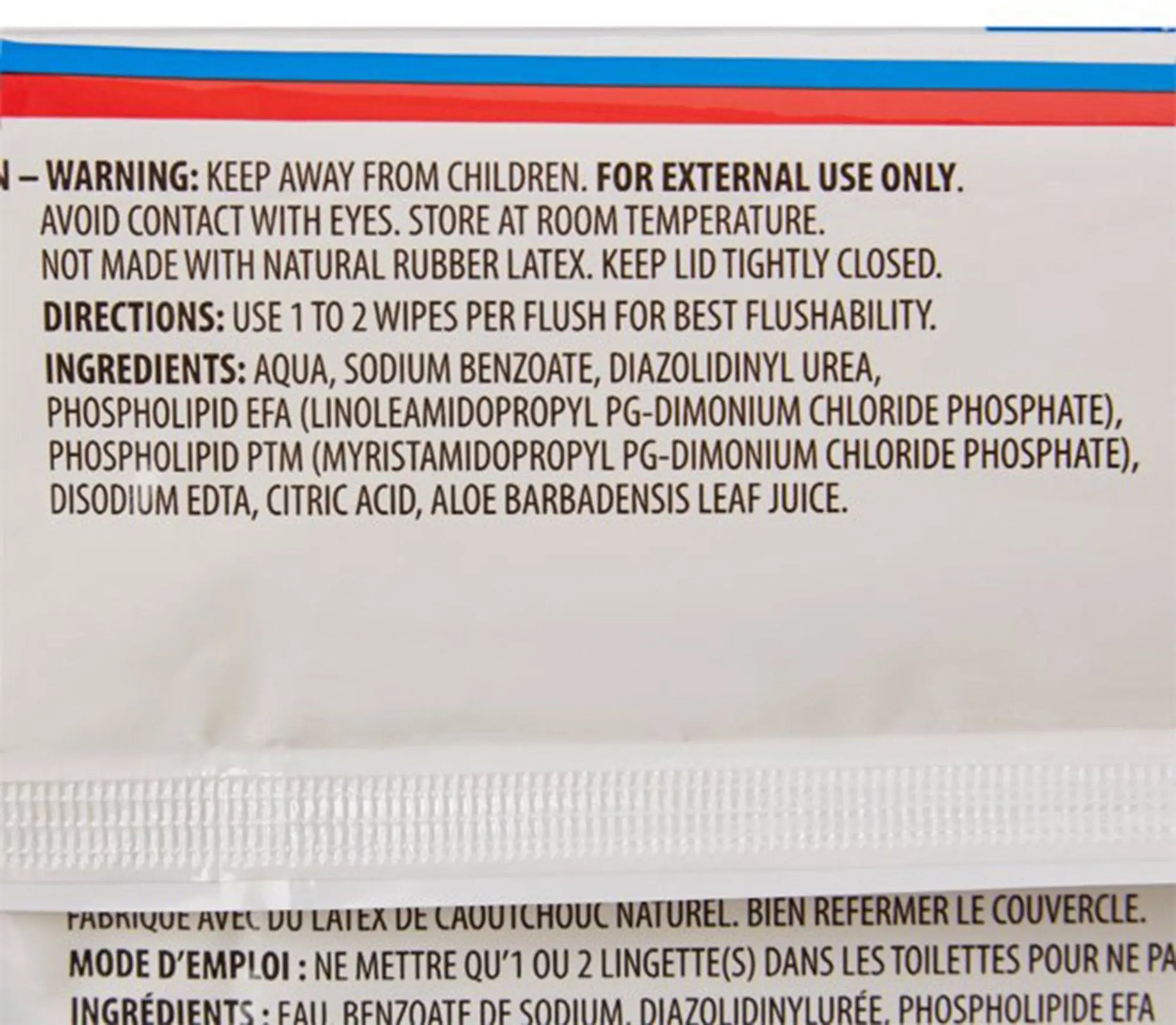 Cardinal Health Wings Flushable Rinse-Free Personal Wipe