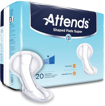 Attends Shaped Pads Super Bladder Control Pad