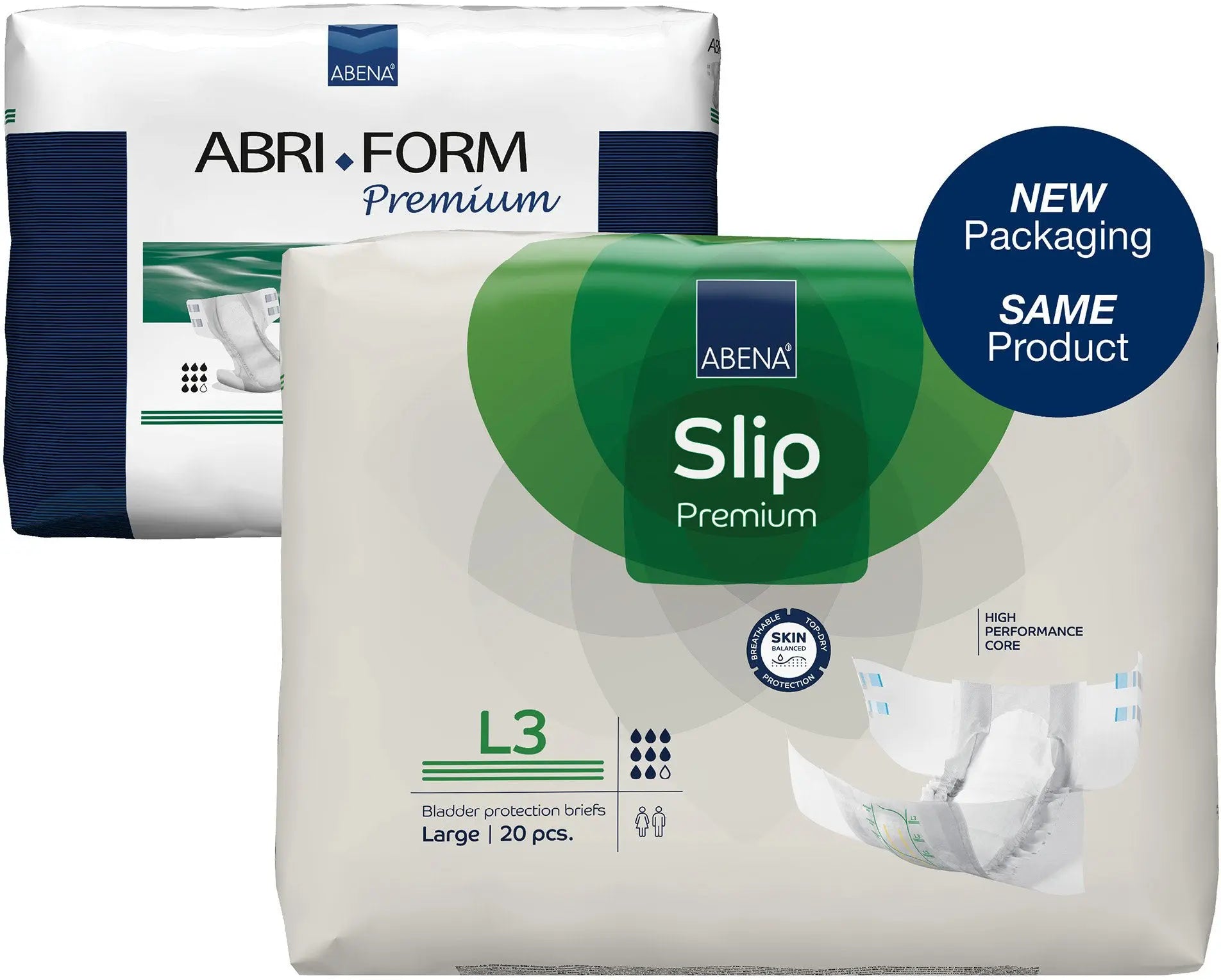 Abena Slip Premium L3 Unisex Adult Incontinence Brief