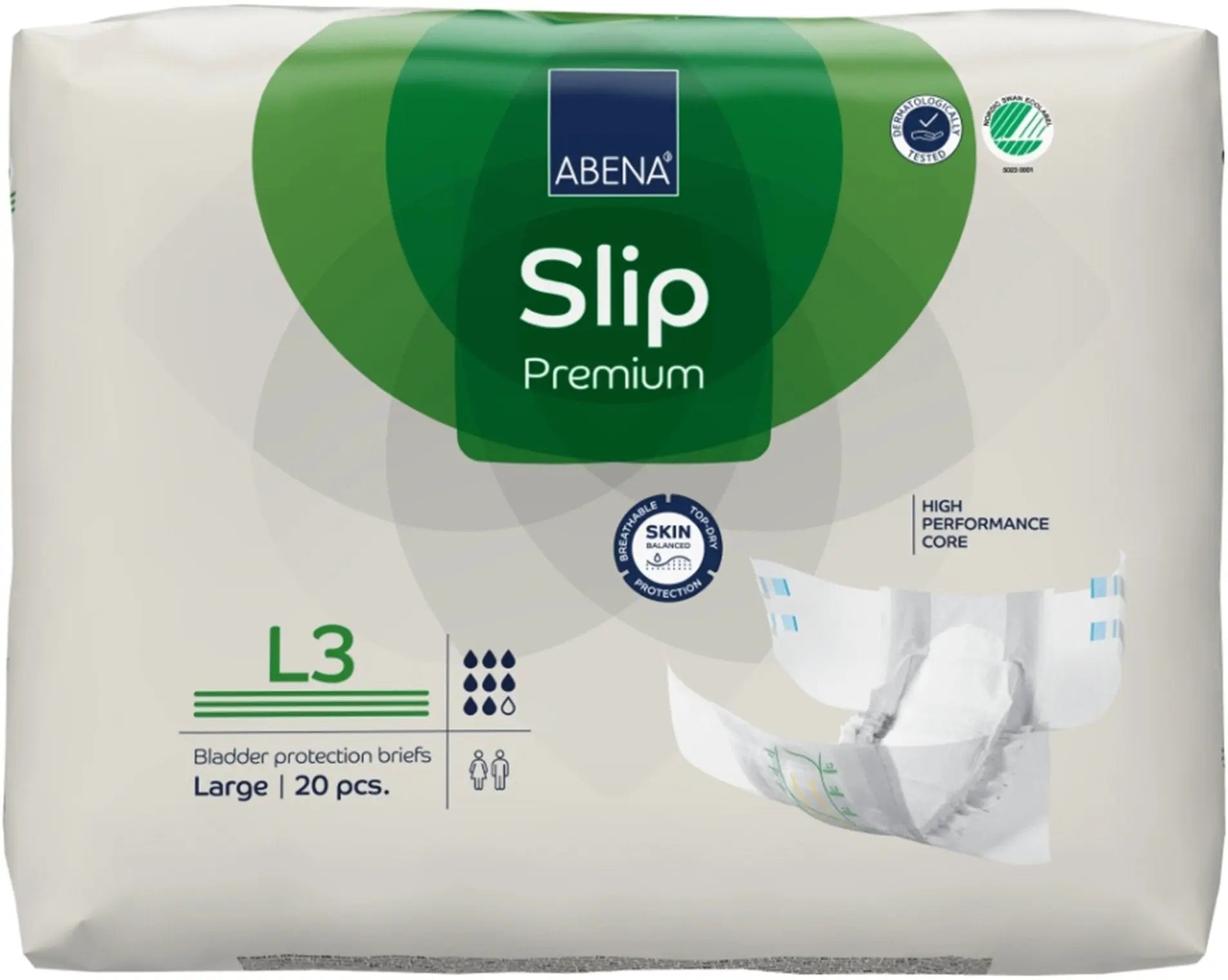 Abena Slip Premium L3 Unisex Adult Incontinence Brief