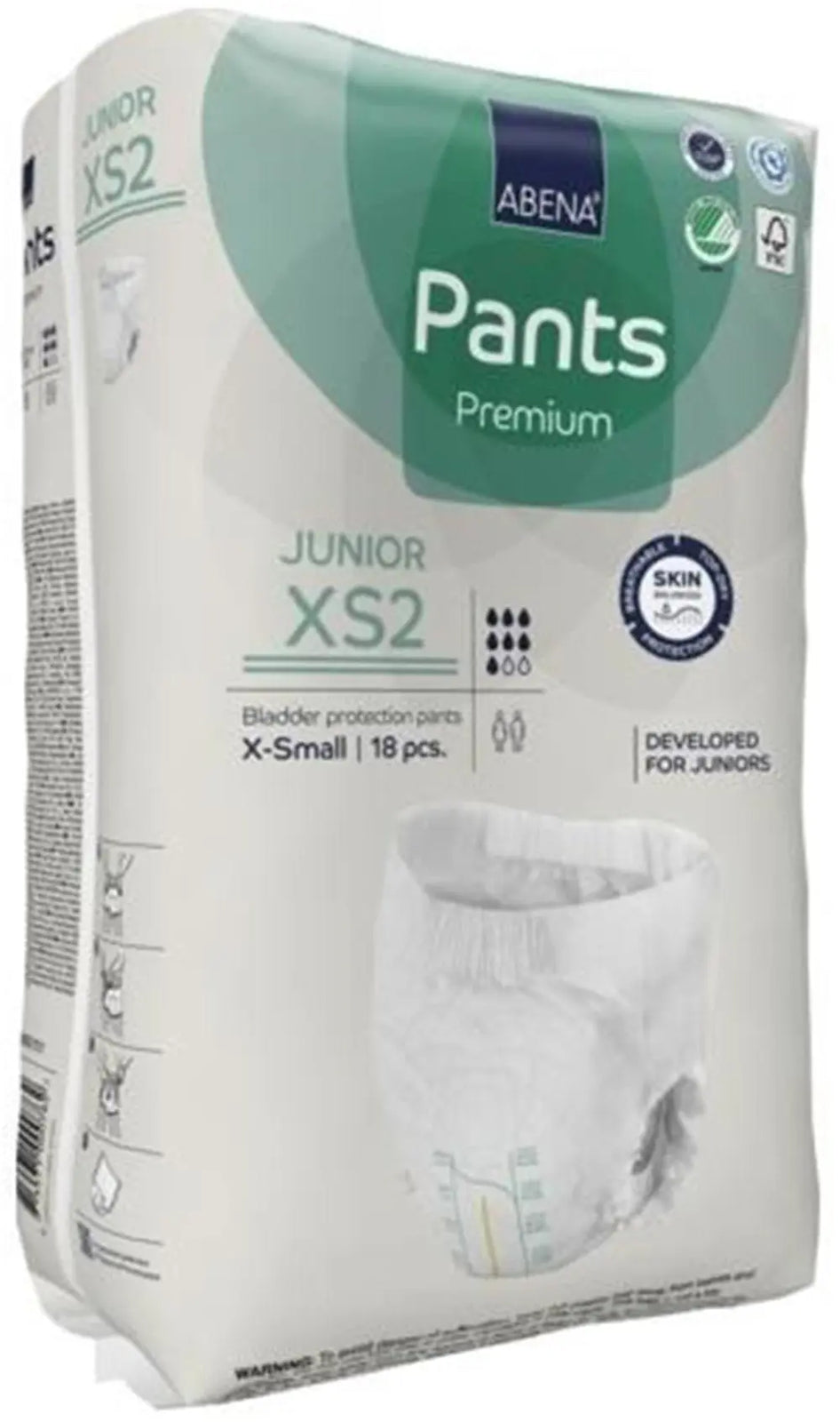 Abena Premium Pants Junior XS2 Unisex Youth Absorbent Underwear