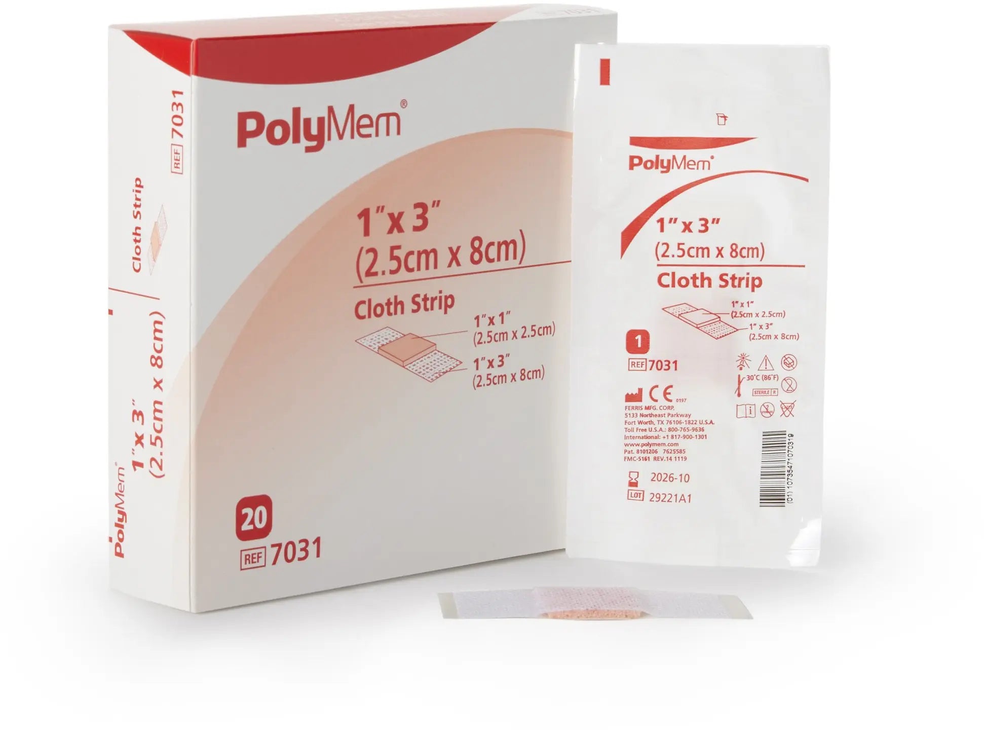 PolyMem Adhesive Strip