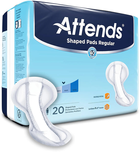 Attends Shaped Pads Regular Bladder Control Pad
