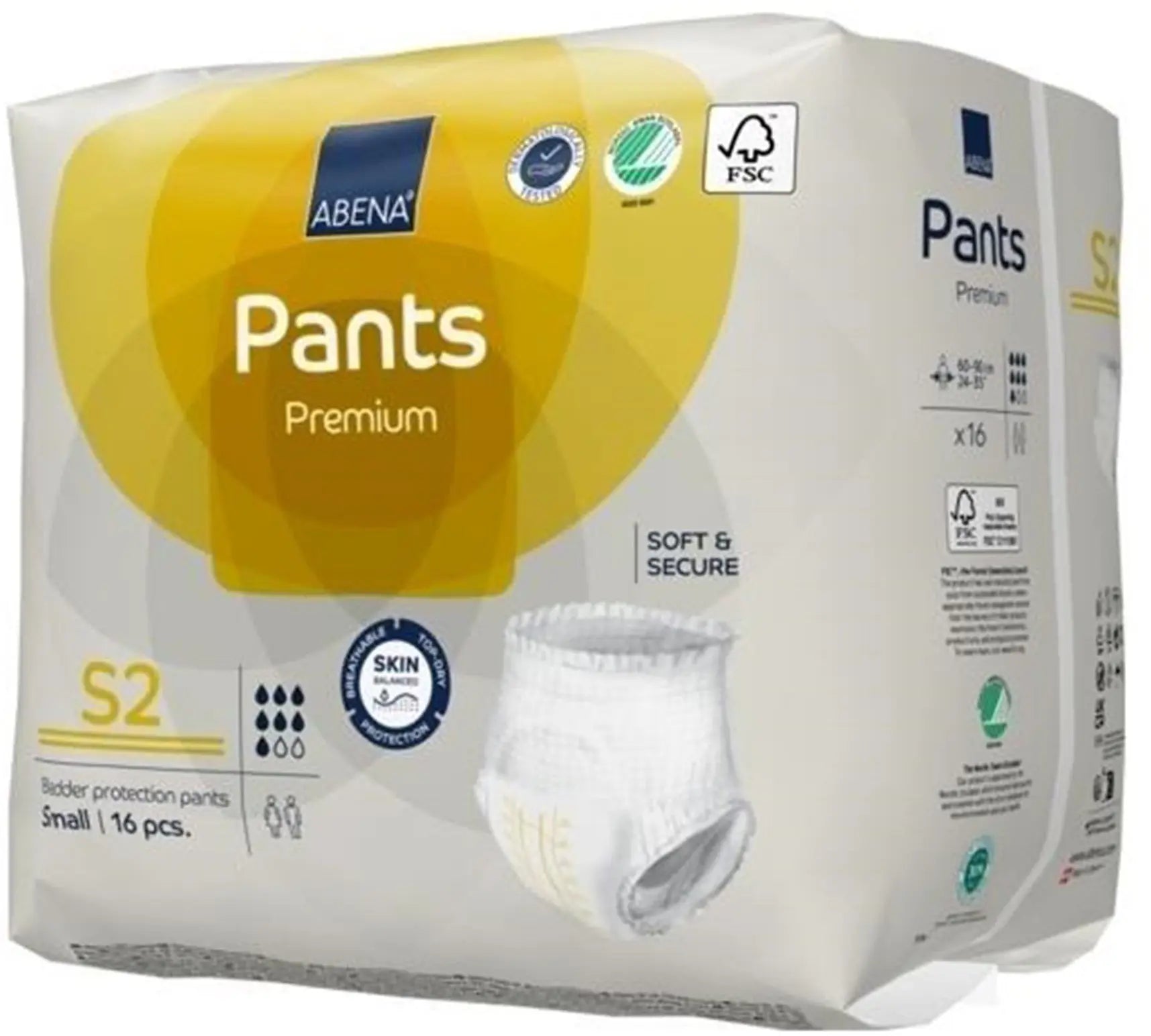 Abena Premium Pants S2 Unisex Adult Absorbent Underwear