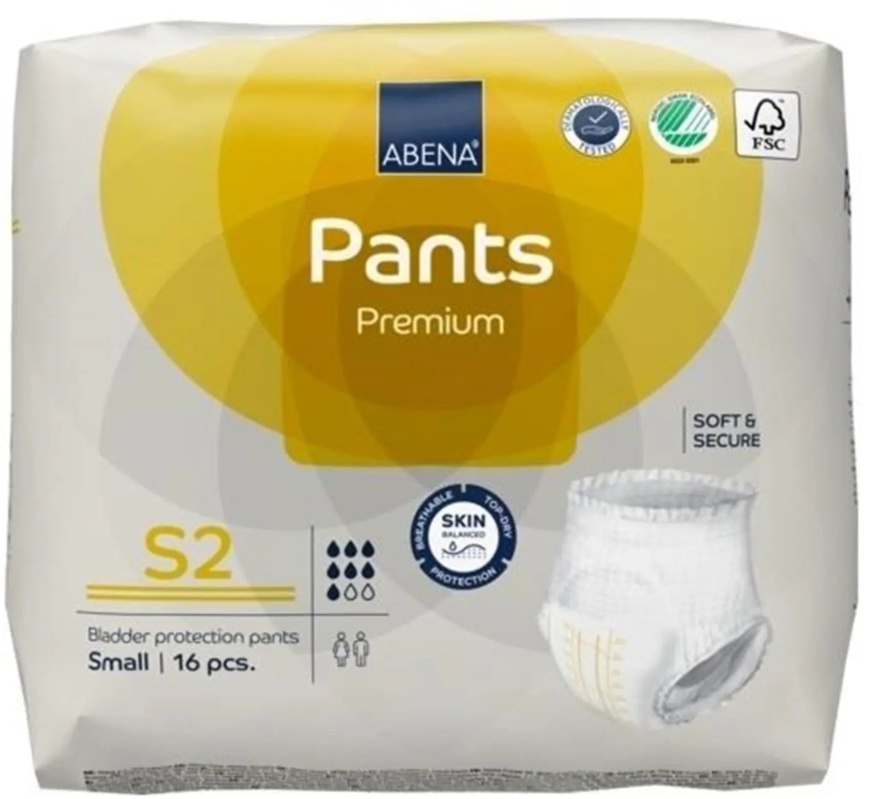 Abena Premium Pants S2 Unisex Adult Absorbent Underwear