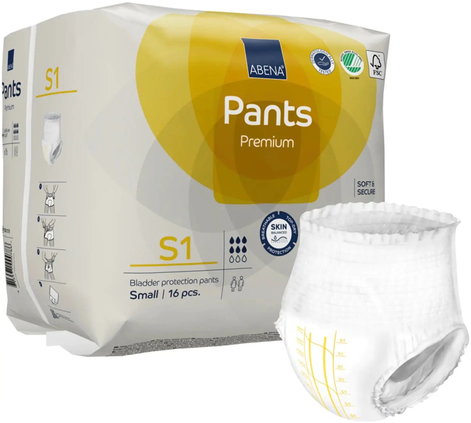 Abena Premium Pants S2 Unisex Adult Absorbent Underwear