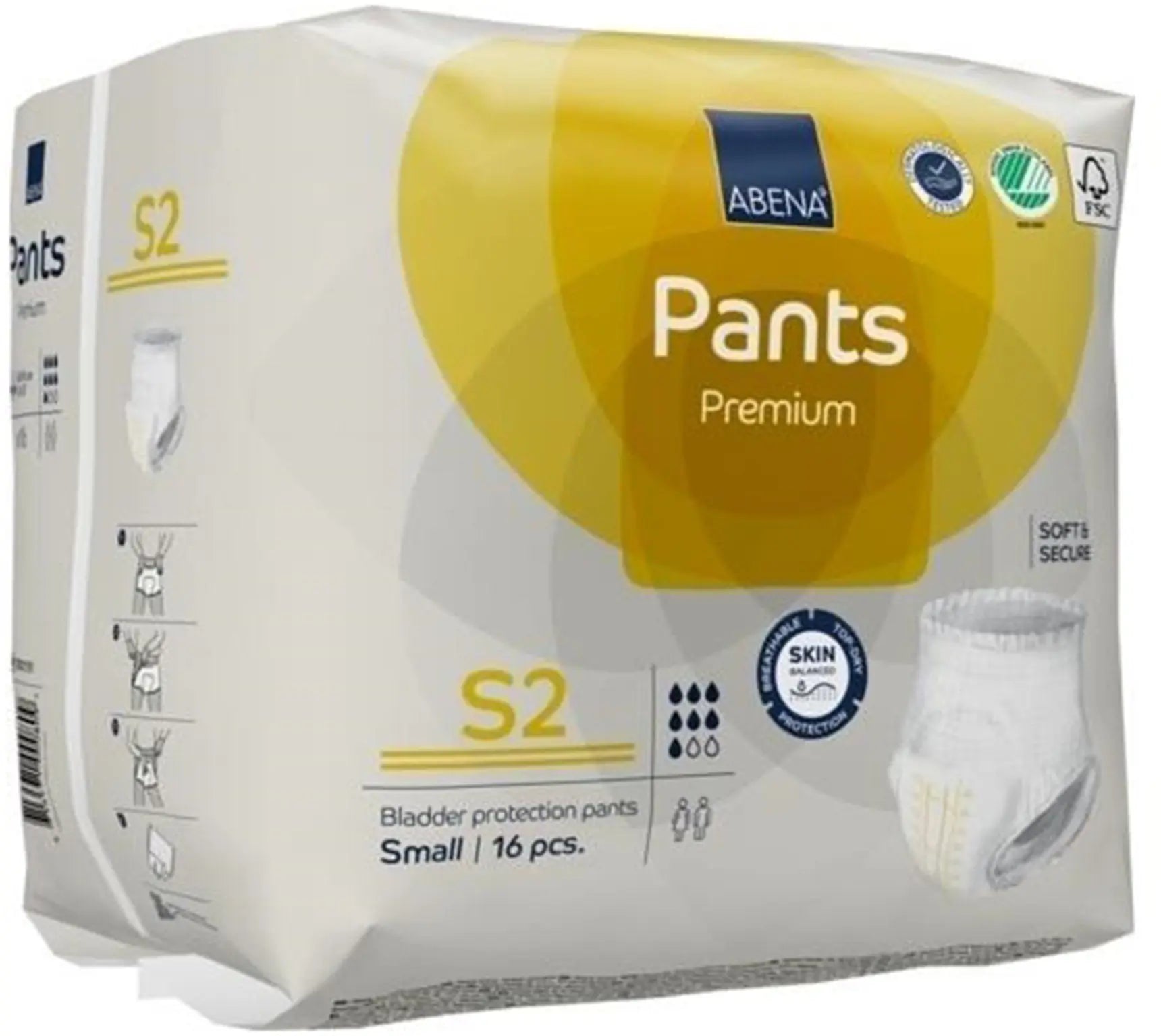 Abena Premium Pants S2 Unisex Adult Absorbent Underwear