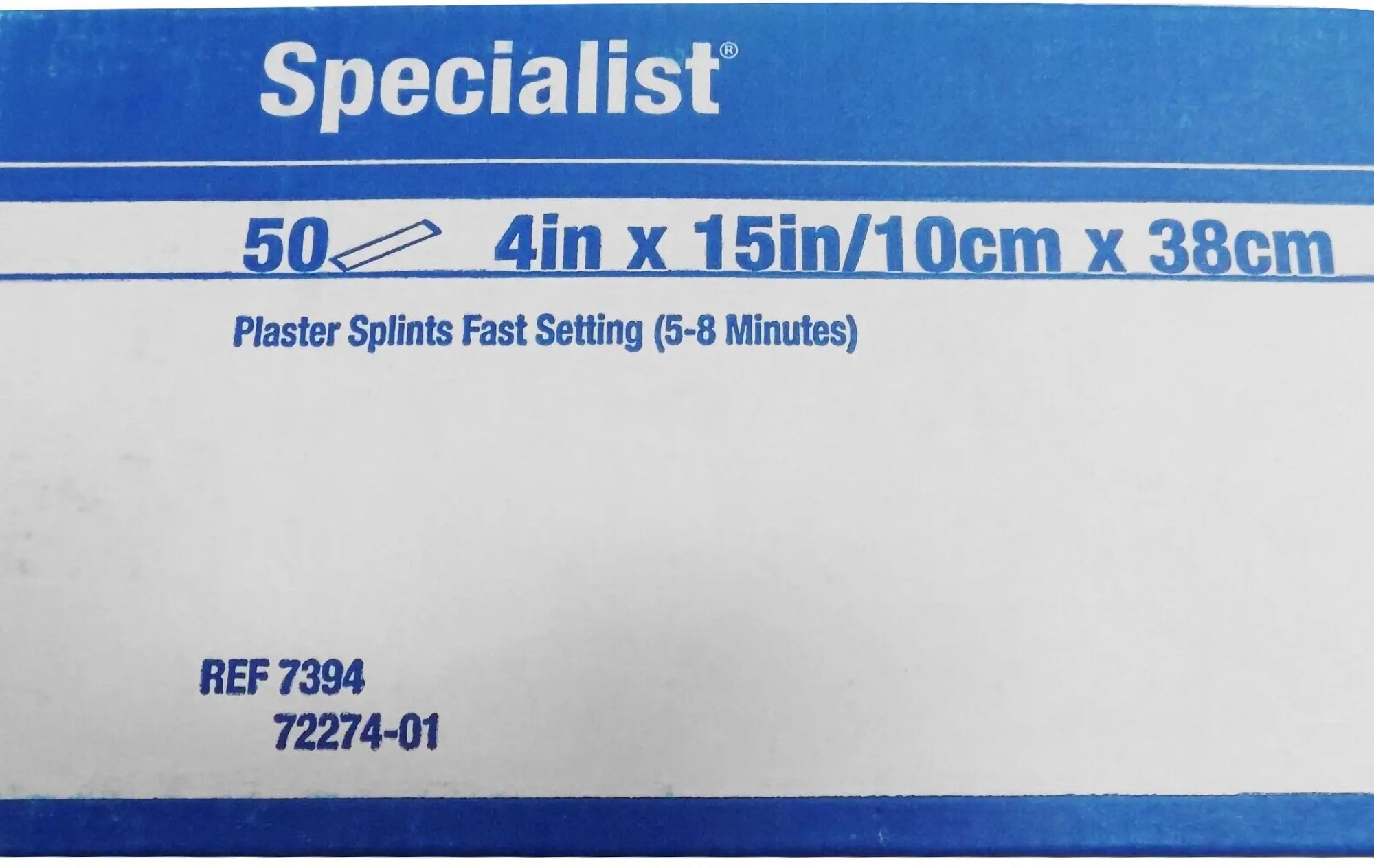 Specialist Plaster Splint