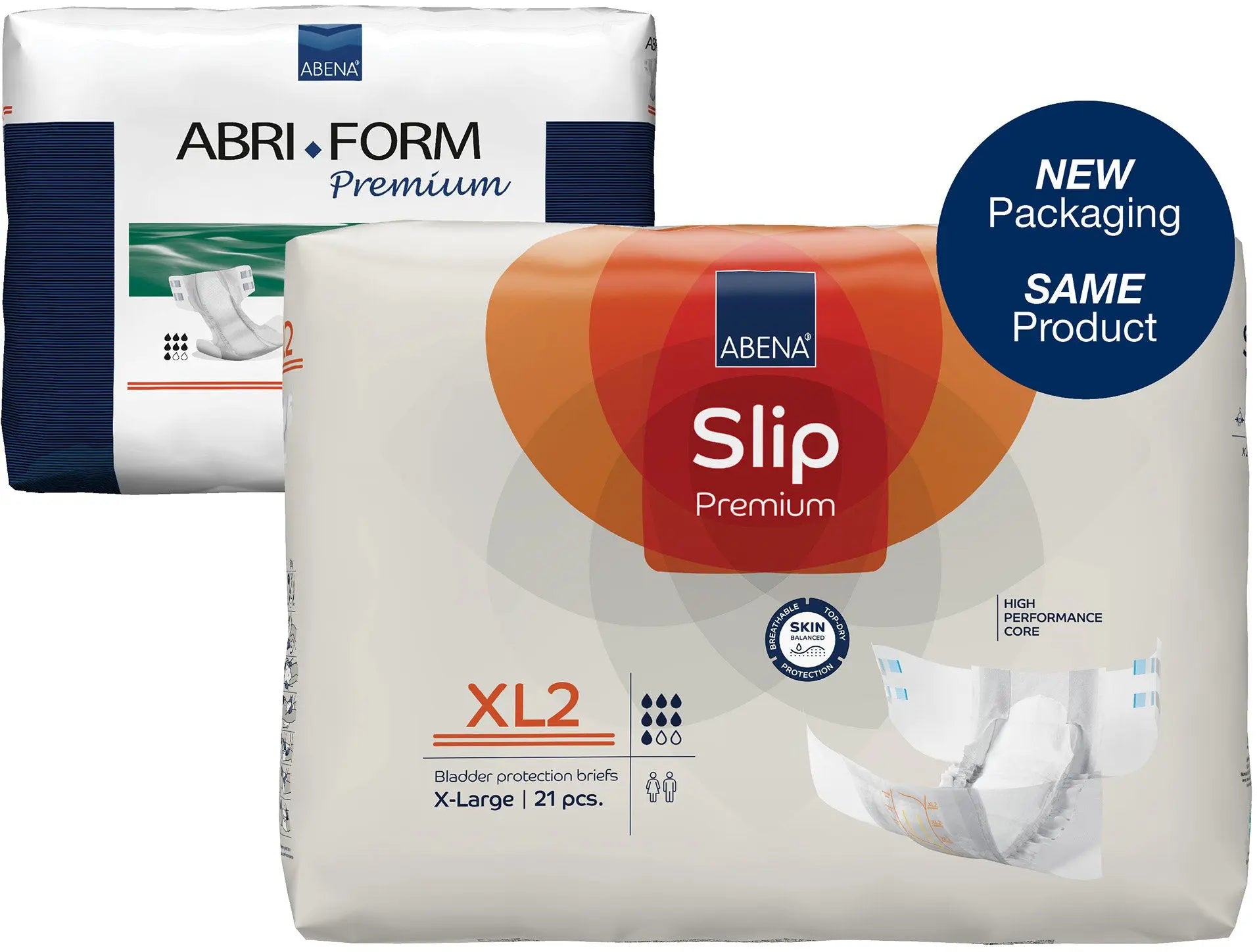 Abena Slip Premium XL2 Unisex Adult Incontinence Brief