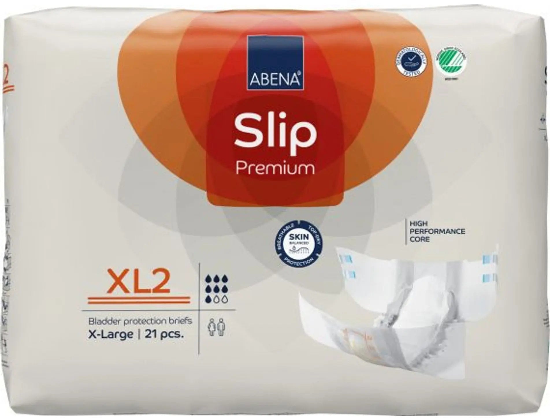 Abena Slip Premium XL2 Unisex Adult Incontinence Brief