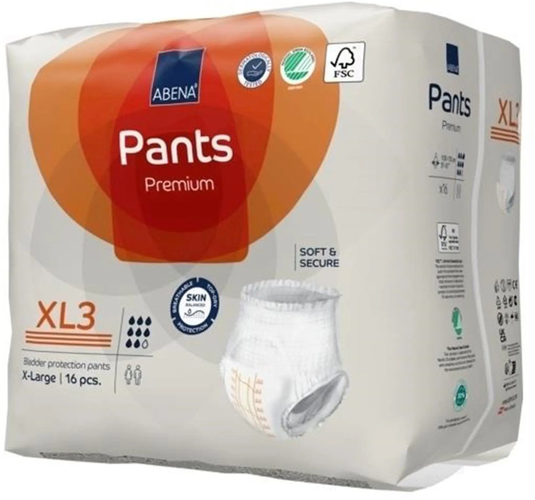 Abena Premium Pants XL3 Unisex Adult Absorbent Underwear