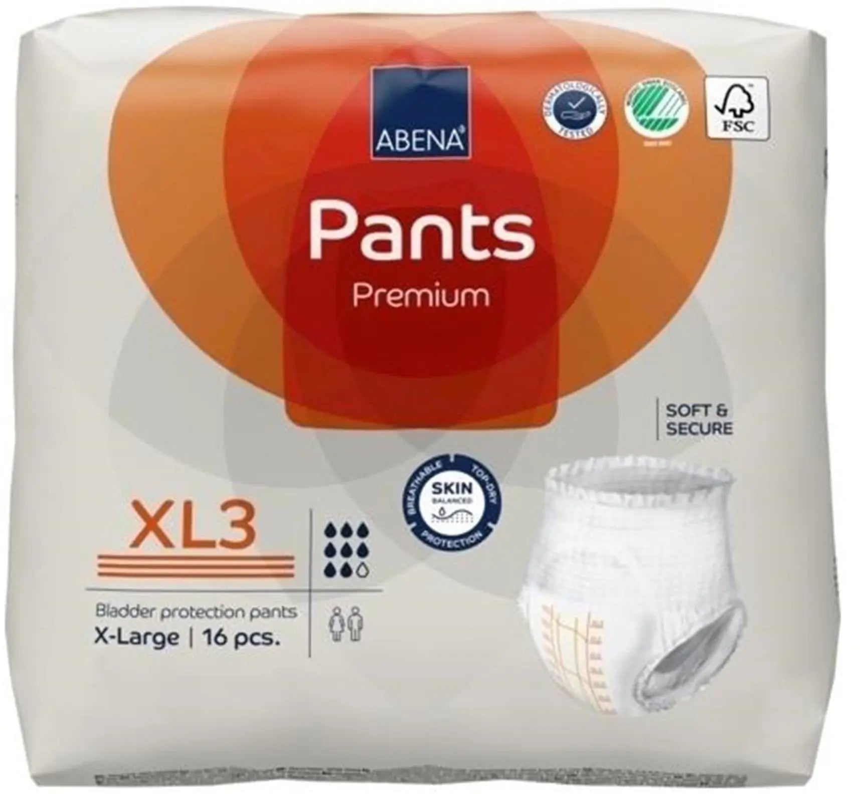 Abena Premium Pants XL3 Unisex Adult Absorbent Underwear