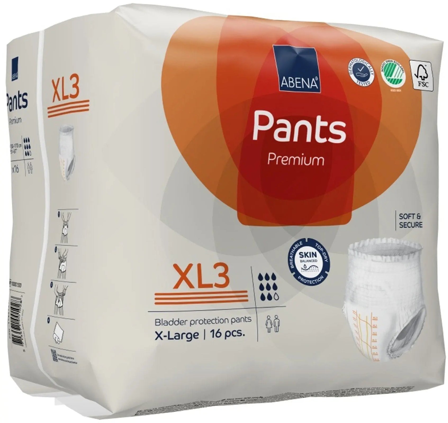 Abena Premium Pants XL3 Unisex Adult Absorbent Underwear