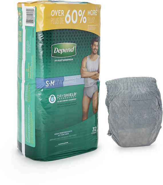Depend FIT-FLEX Male Adult Absorbent Underwear